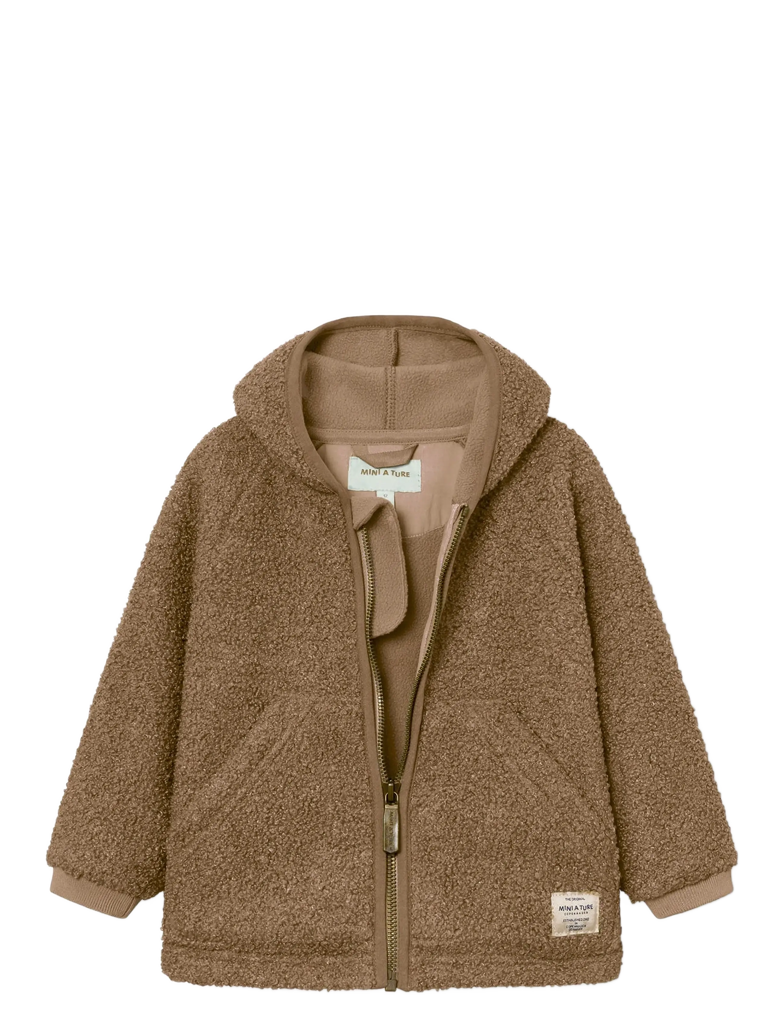 MINI A TURE - MATLIFF teddyfleece jacket. GRS - fliisjakid - otter brown - 3