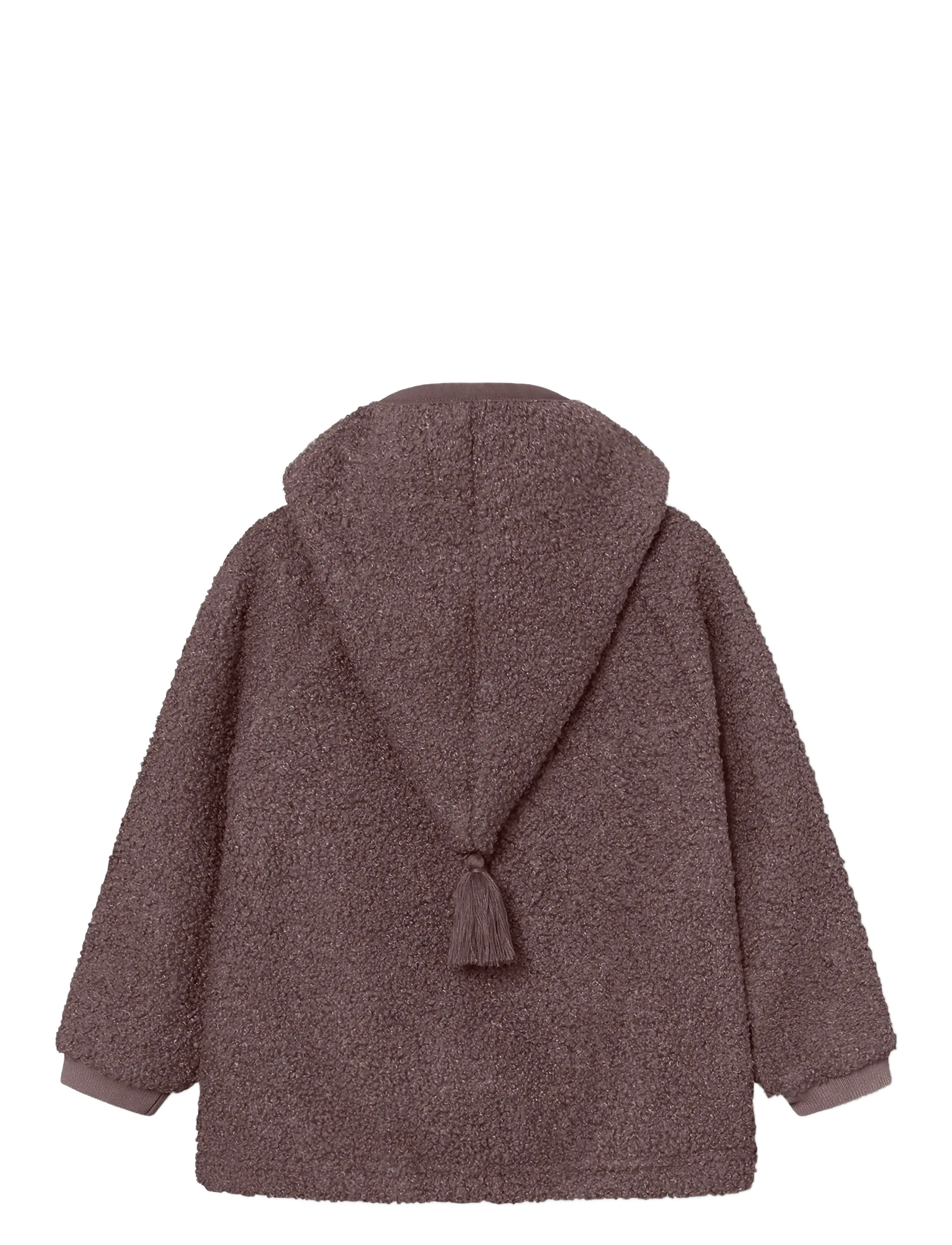 MINI A TURE - MATLIFF teddyfleece jacket. GRS - fliisjakid - peppercorn plum - 1