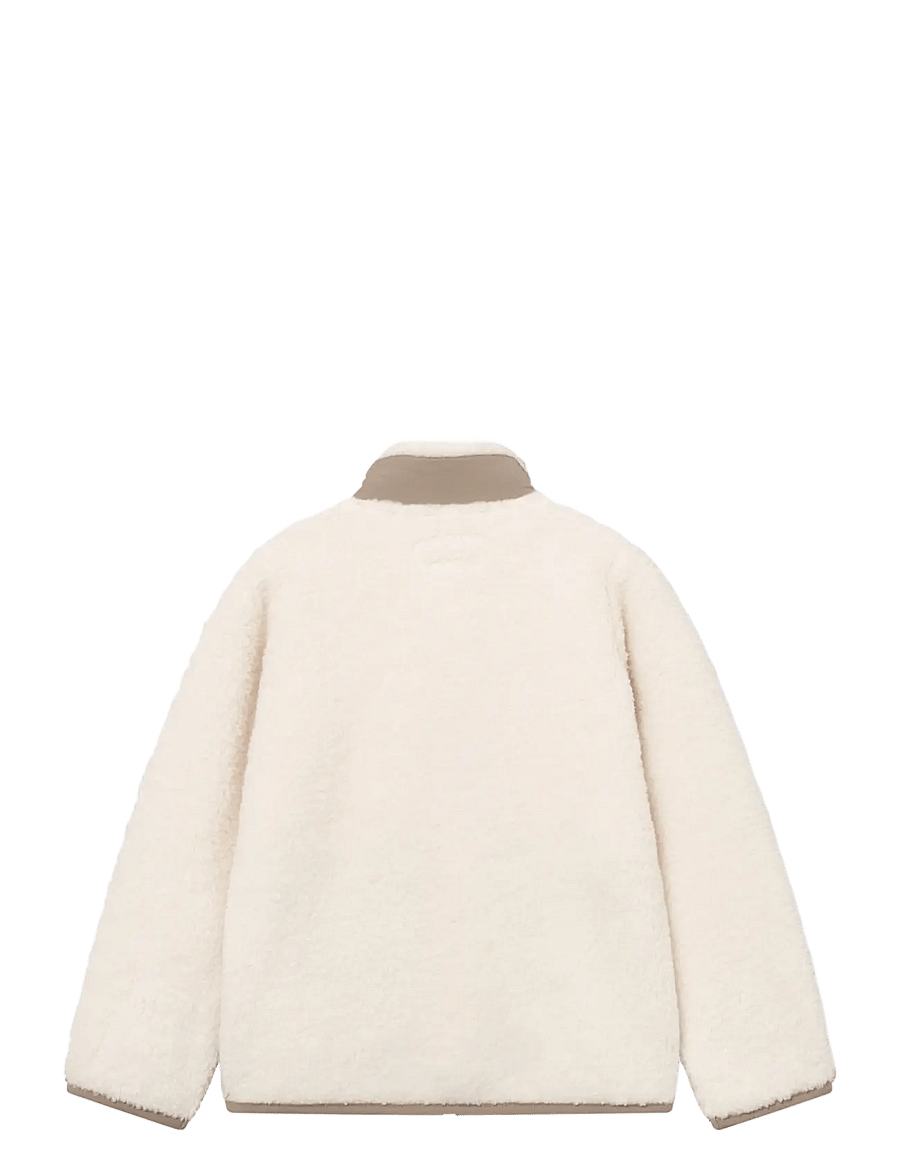 MINI A TURE - MATALINUR teddyfleece jacket. GRS - fliisjakid - angora cream - 1