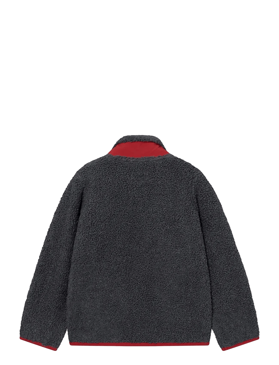 MINI A TURE - MATALINUR teddyfleece jacket. GRS - fliisjakid - forged iron blue - 1