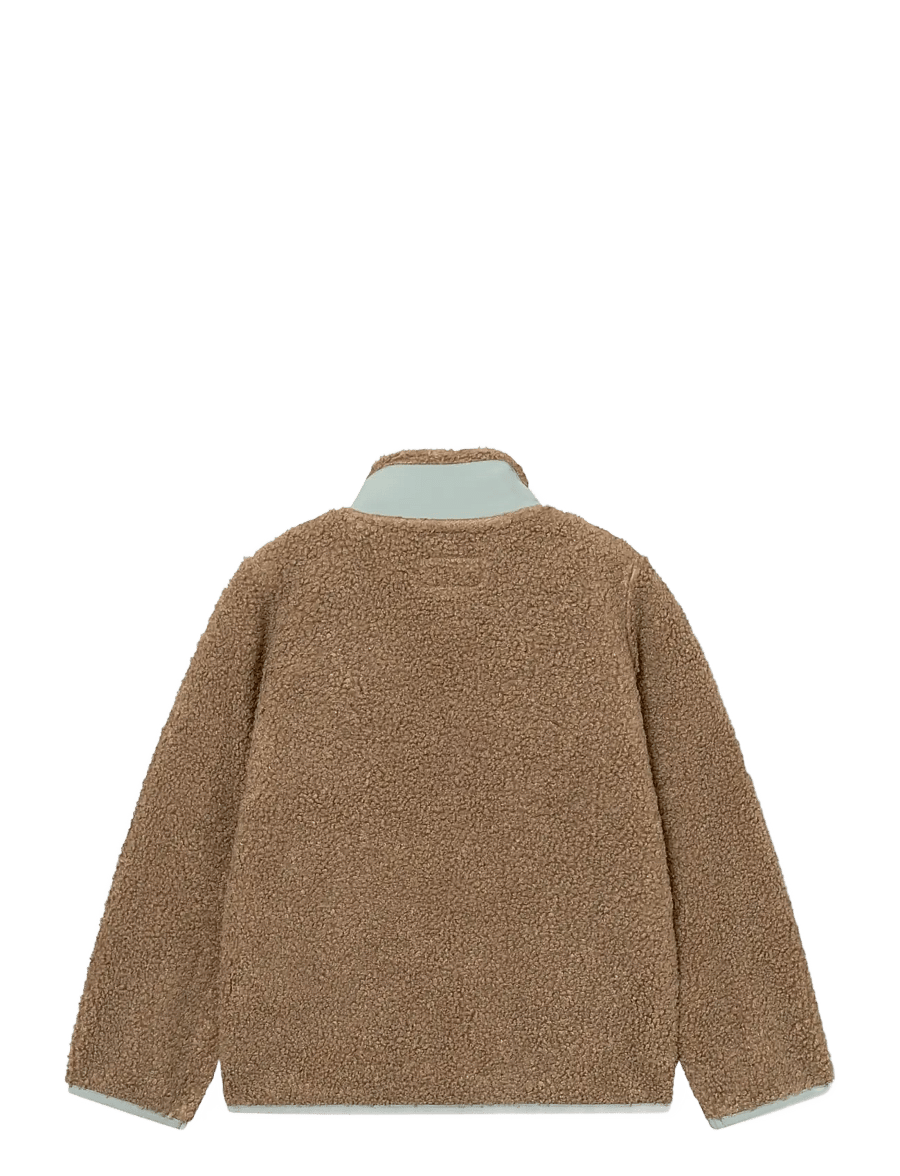 MINI A TURE - MATALINUR teddyfleece jacket. GRS - fliisjakid - otter brown - 2