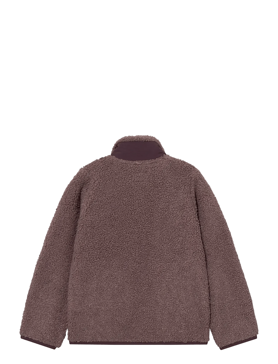 MINI A TURE - MATALINUR teddyfleece jacket. GRS - fliisjakid - peppercorn plum - 1