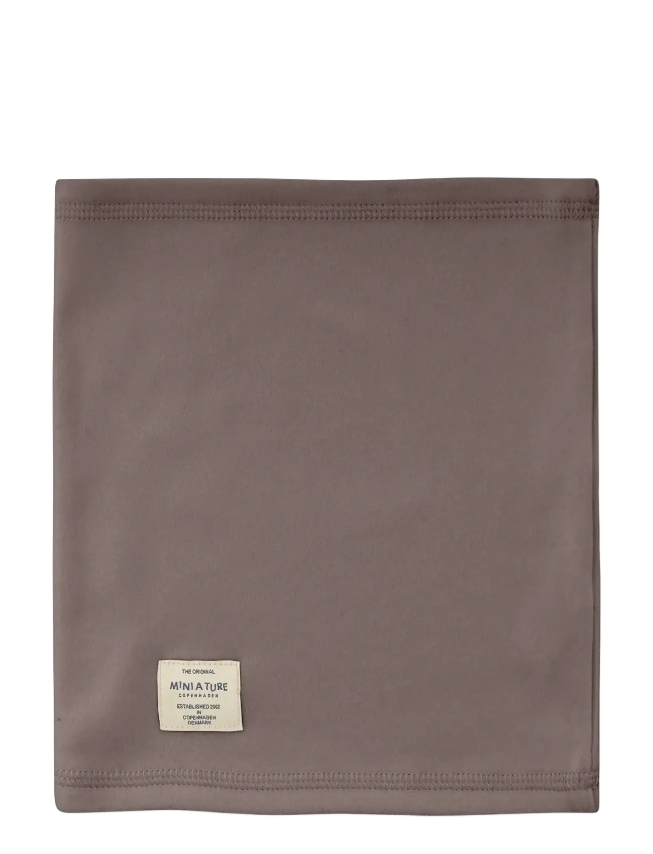 MINI A TURE MATAKON light fleece neckwarmer. GRS - MINI A TURE - RABBIT PLUM / brown