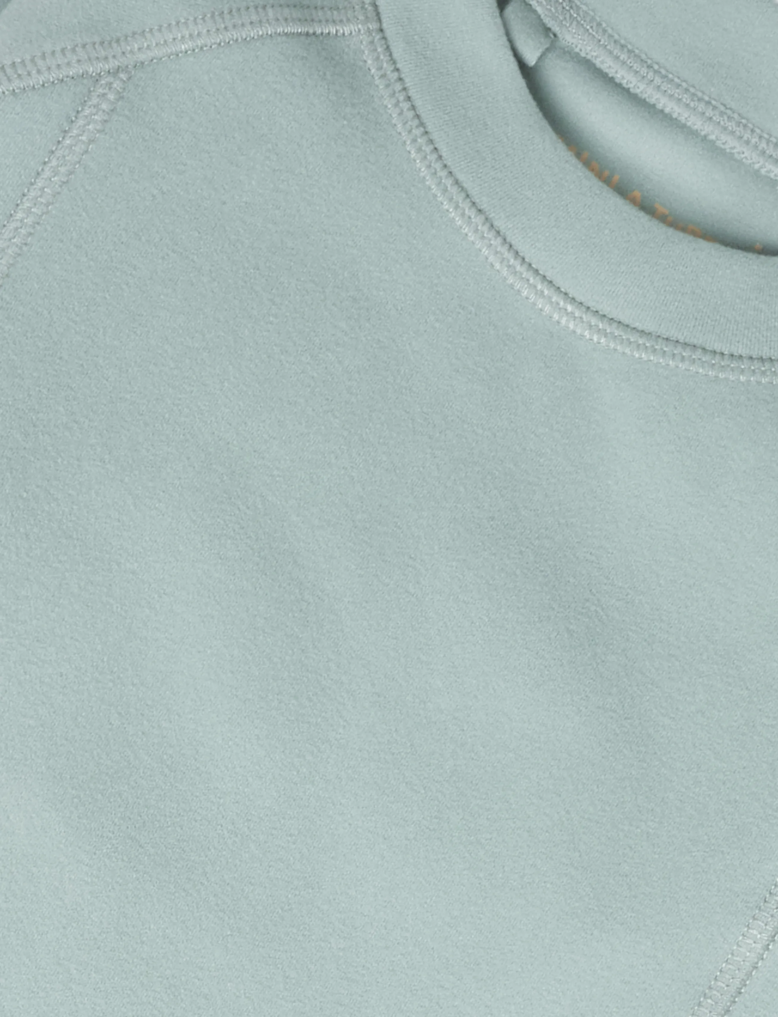 MINI A TURE - MATLENIE light fleece LS t-shirt. GRS - underställströjor - chinois green - 5
