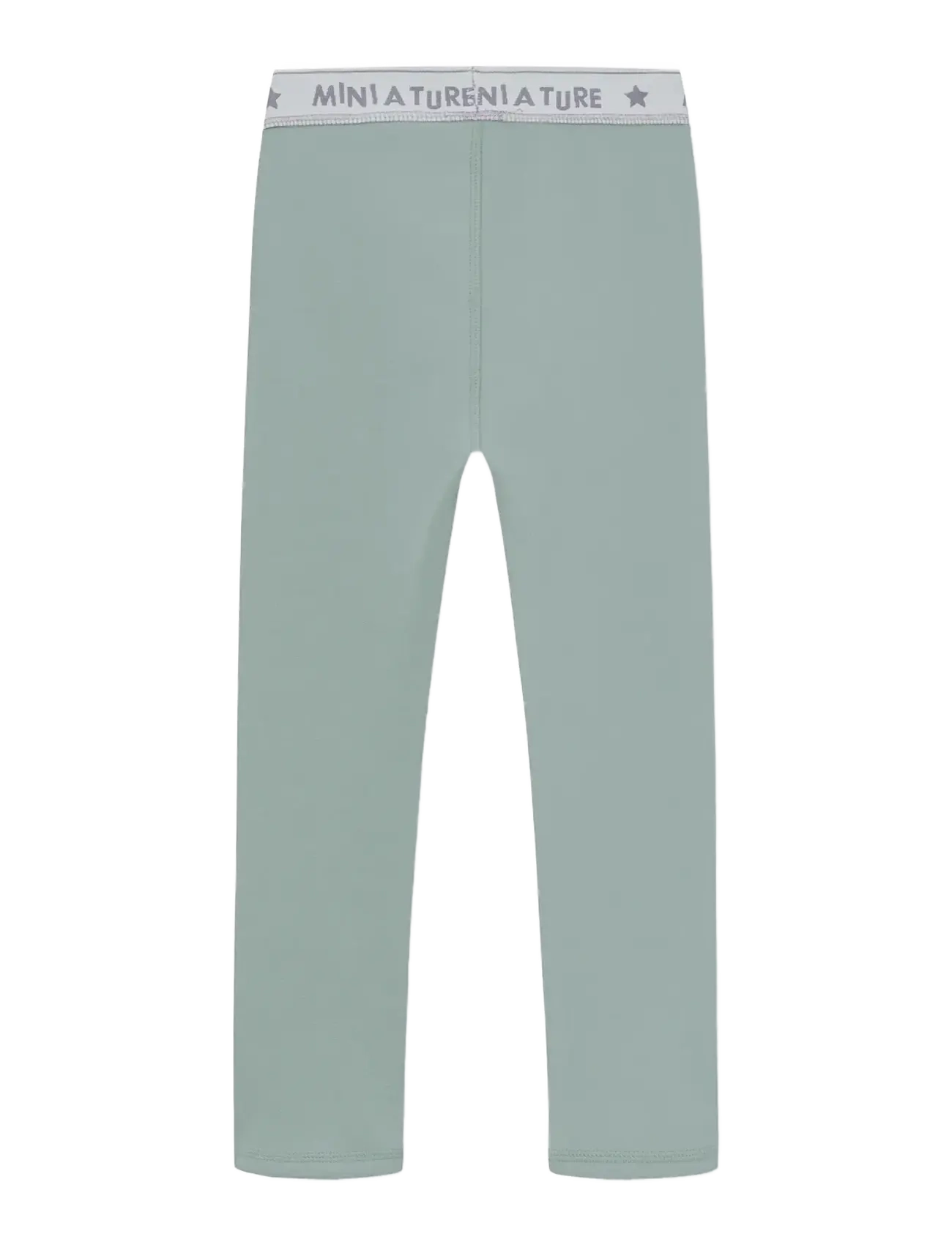 MINI A TURE - MATLEEMA light fleece tights. GRS - chinois green - 1