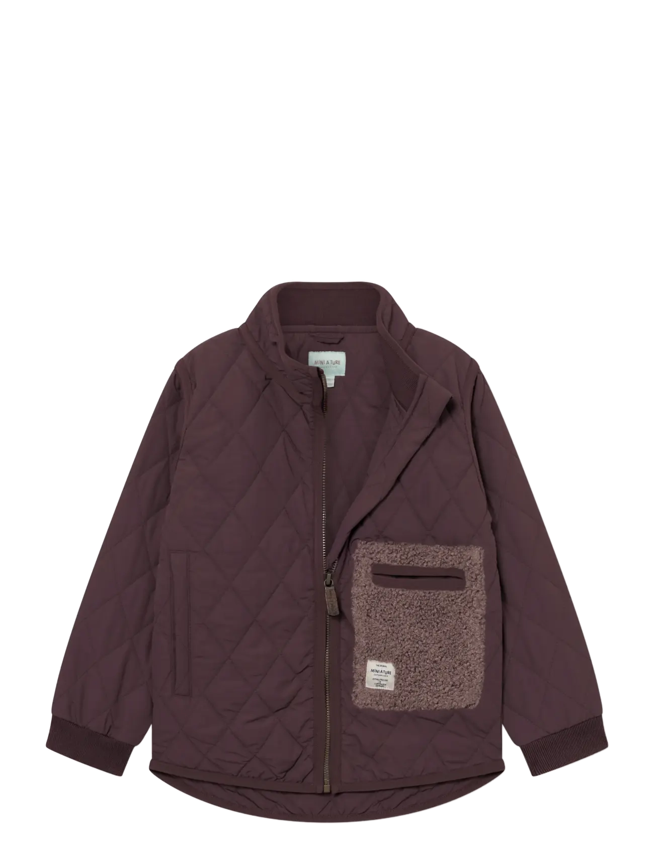 MINI A TURE - MATLOU thermo jacket. GRS - termojoped - fudge aubergine - 2