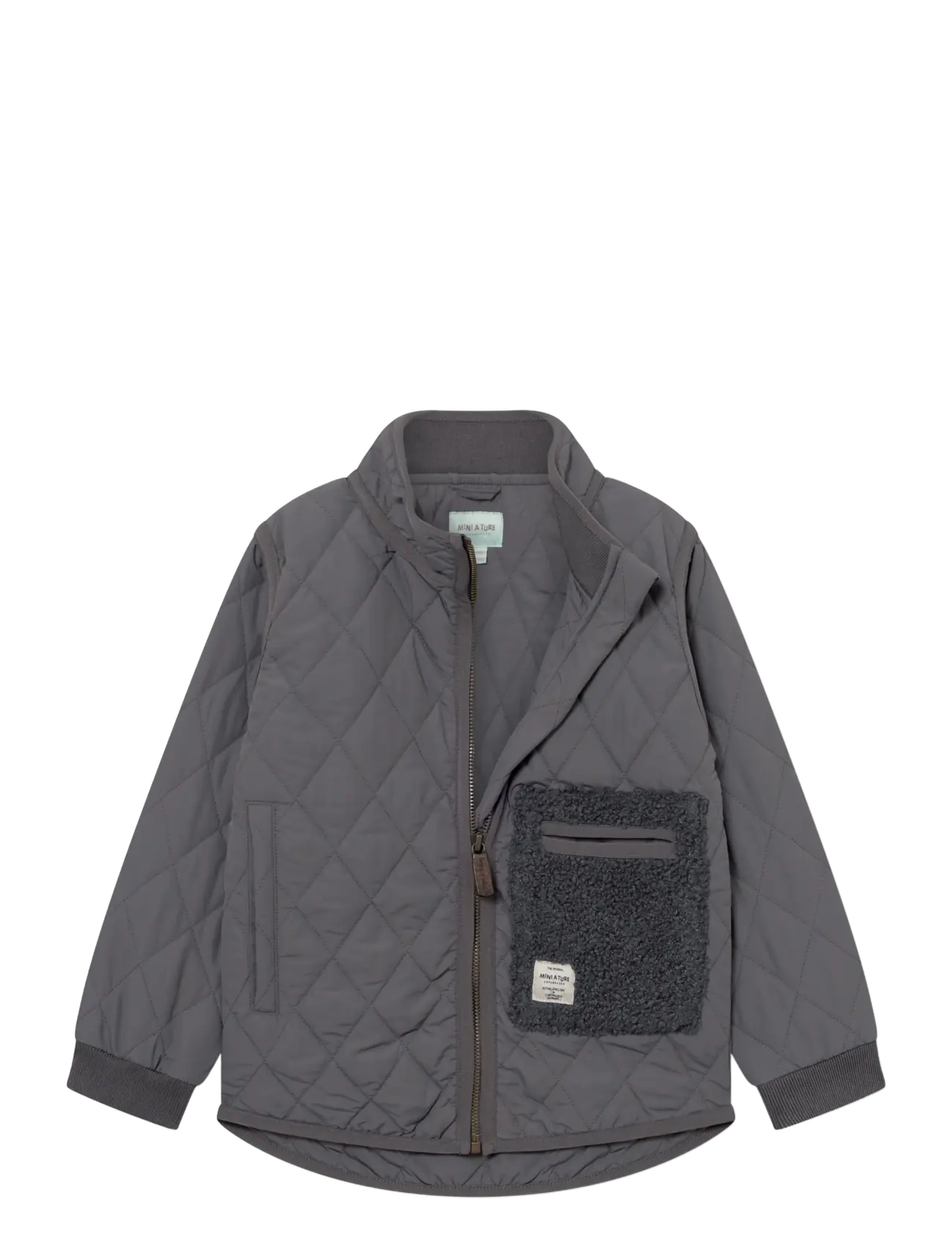 MINI A TURE - MATLOU thermo jacket. GRS - termojoped - plum kitten - 1
