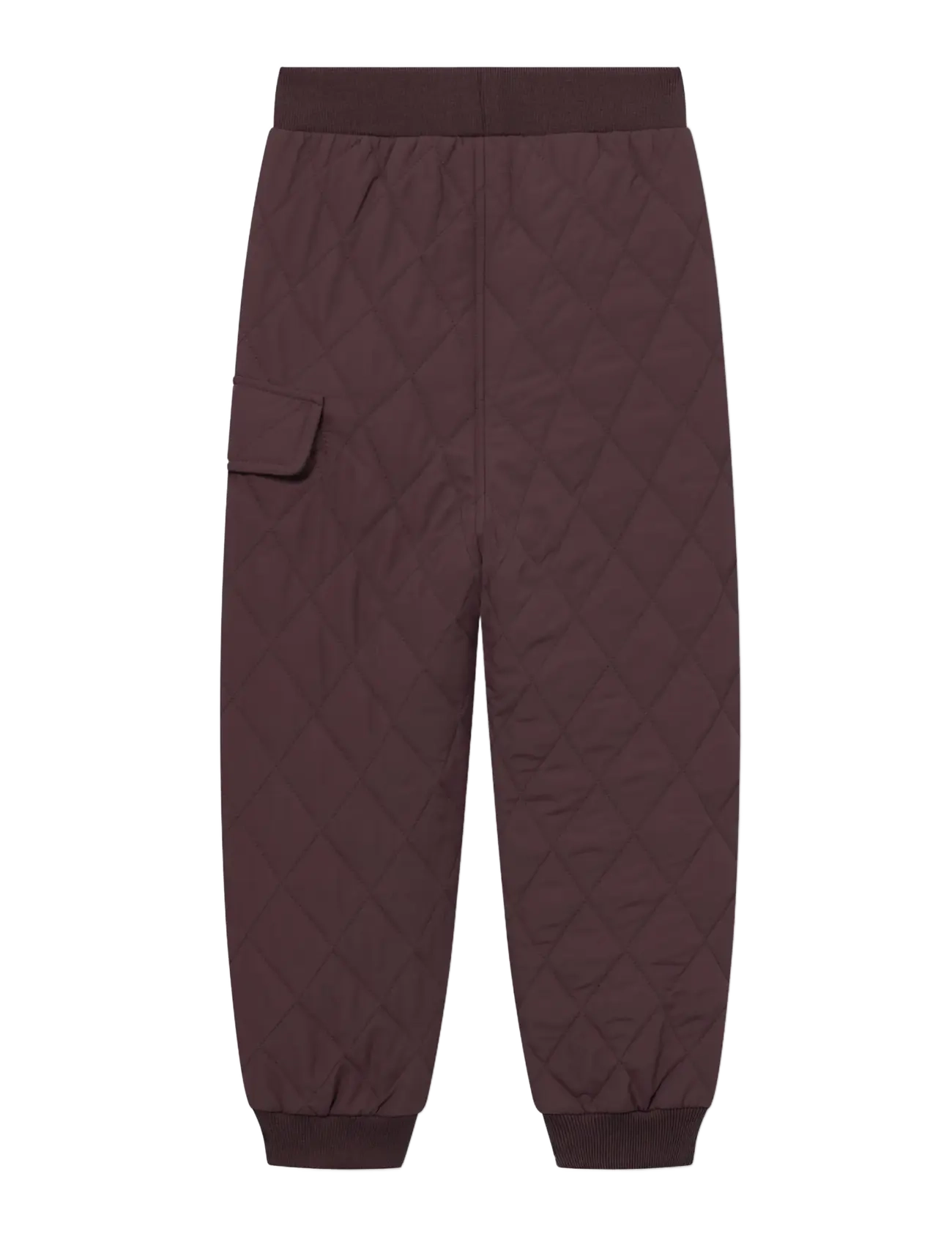MINI A TURE - MATJAVA thermo pants. GRS - termopüksid - fudge aubergine - 1
