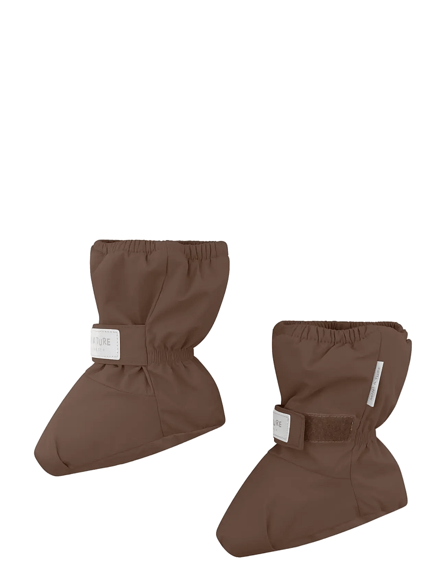 MINI A TURE - MATWINN fleece lined winter outdoor sock. GRS - baby-schuhe - chestnut brown - 0