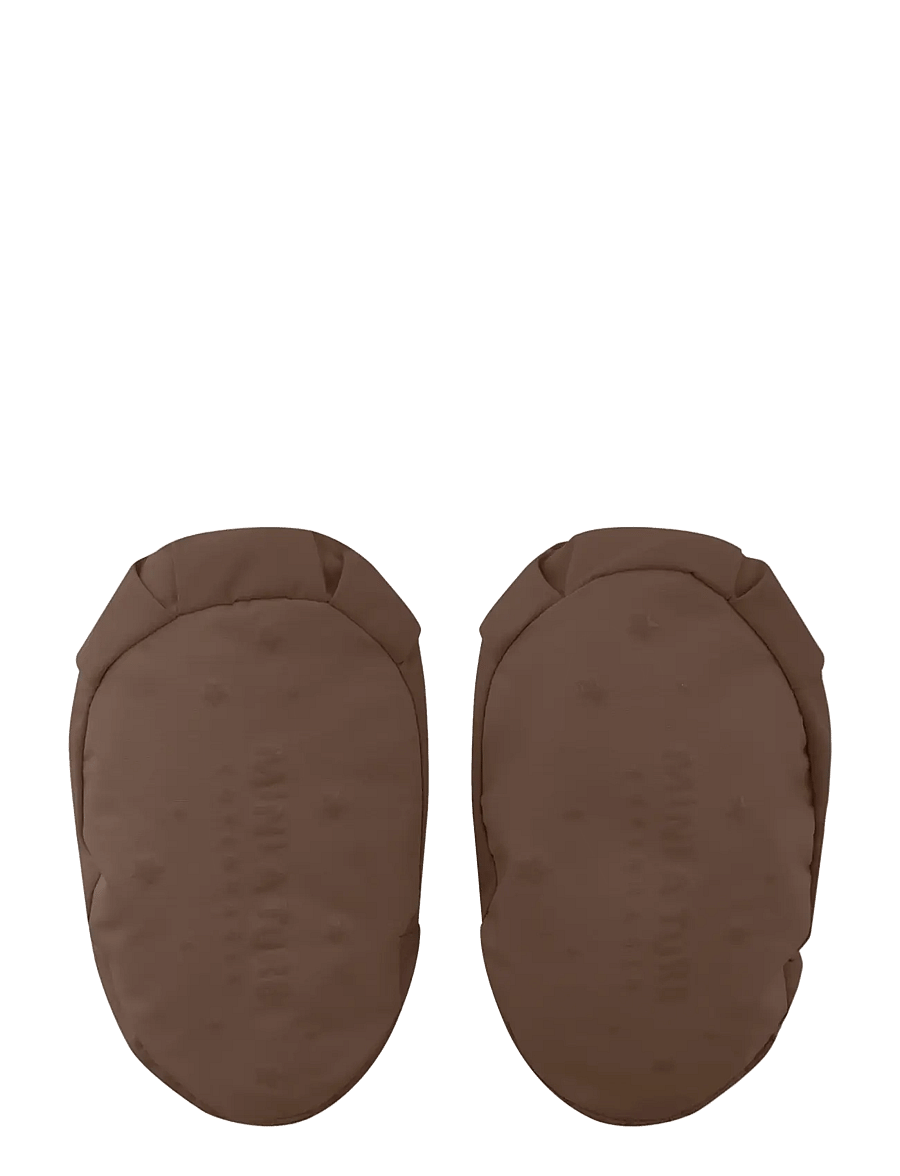 MINI A TURE - MATWINN fleece lined winter outdoor sock. GRS - baby-schuhe - chestnut brown - 1