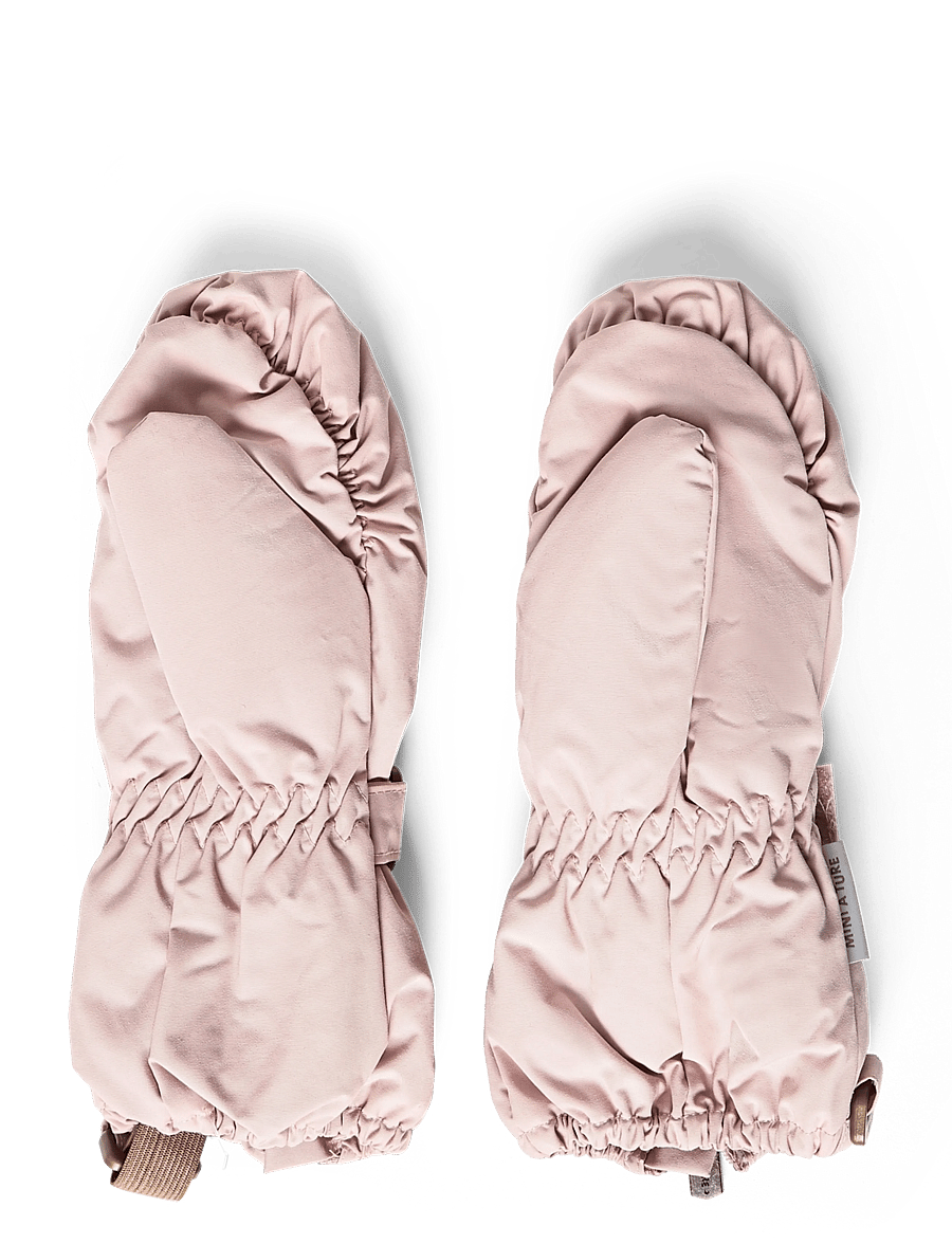 MINI A TURE - MATCESAR fleece lined mittens - handschuhe - adobe rose - 1