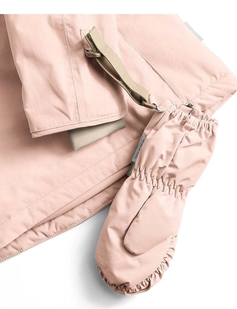 MINI A TURE - MATCESAR fleece lined mittens - gloves - adobe rose - 1