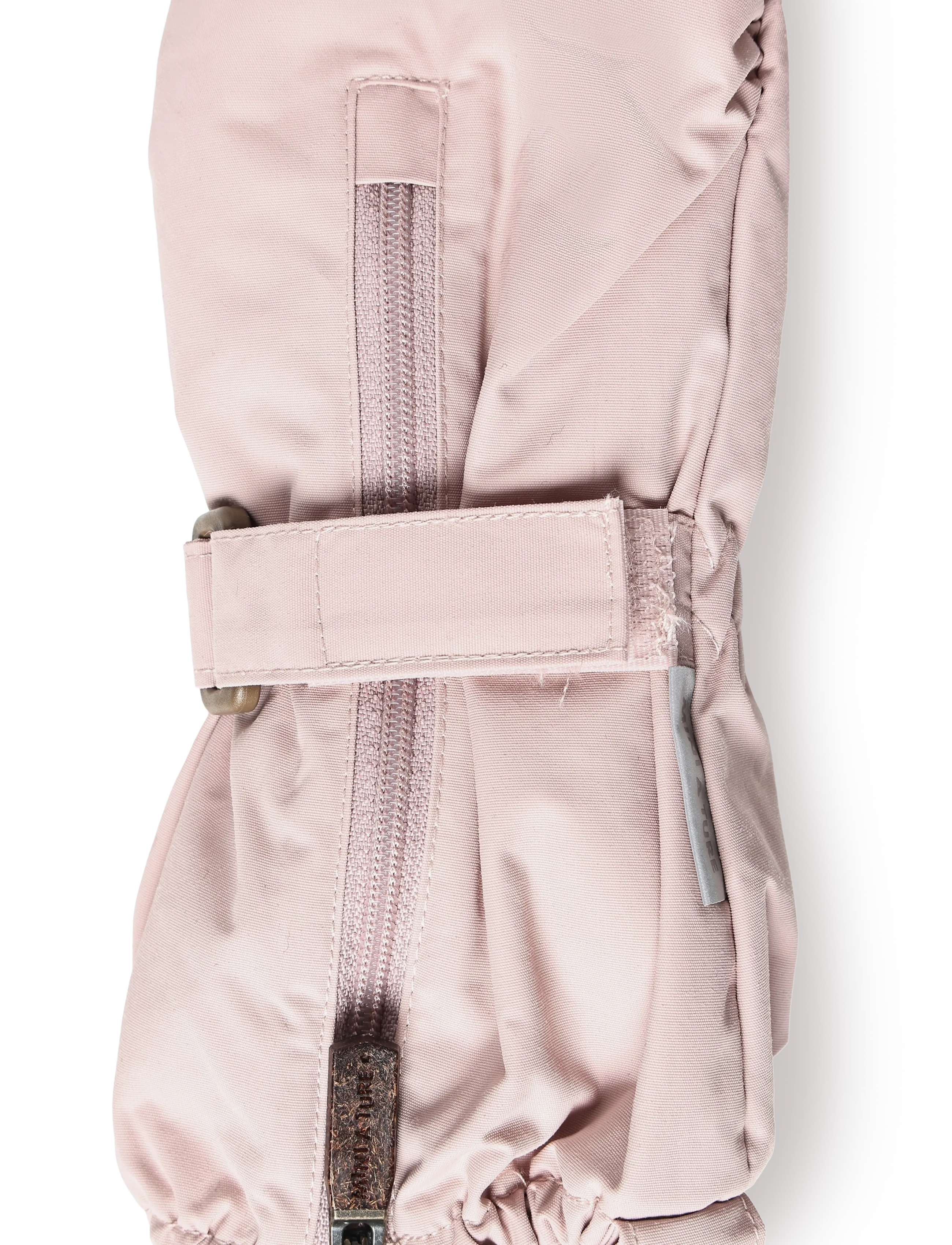MINI A TURE - MATCESAR fleece lined mittens - handskar - adobe rose - 2