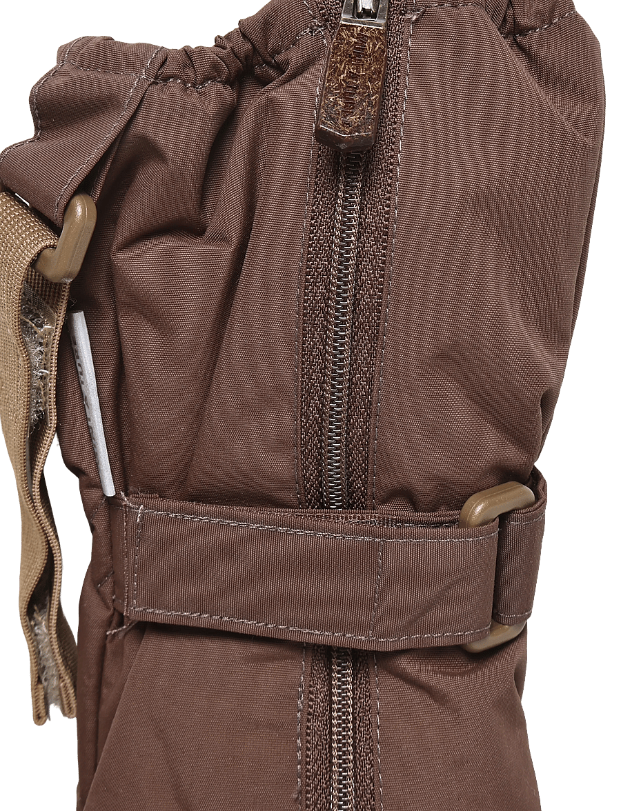 MINI A TURE - MATCESAR fleece lined mittens - handschuhe - chestnut brown - 2