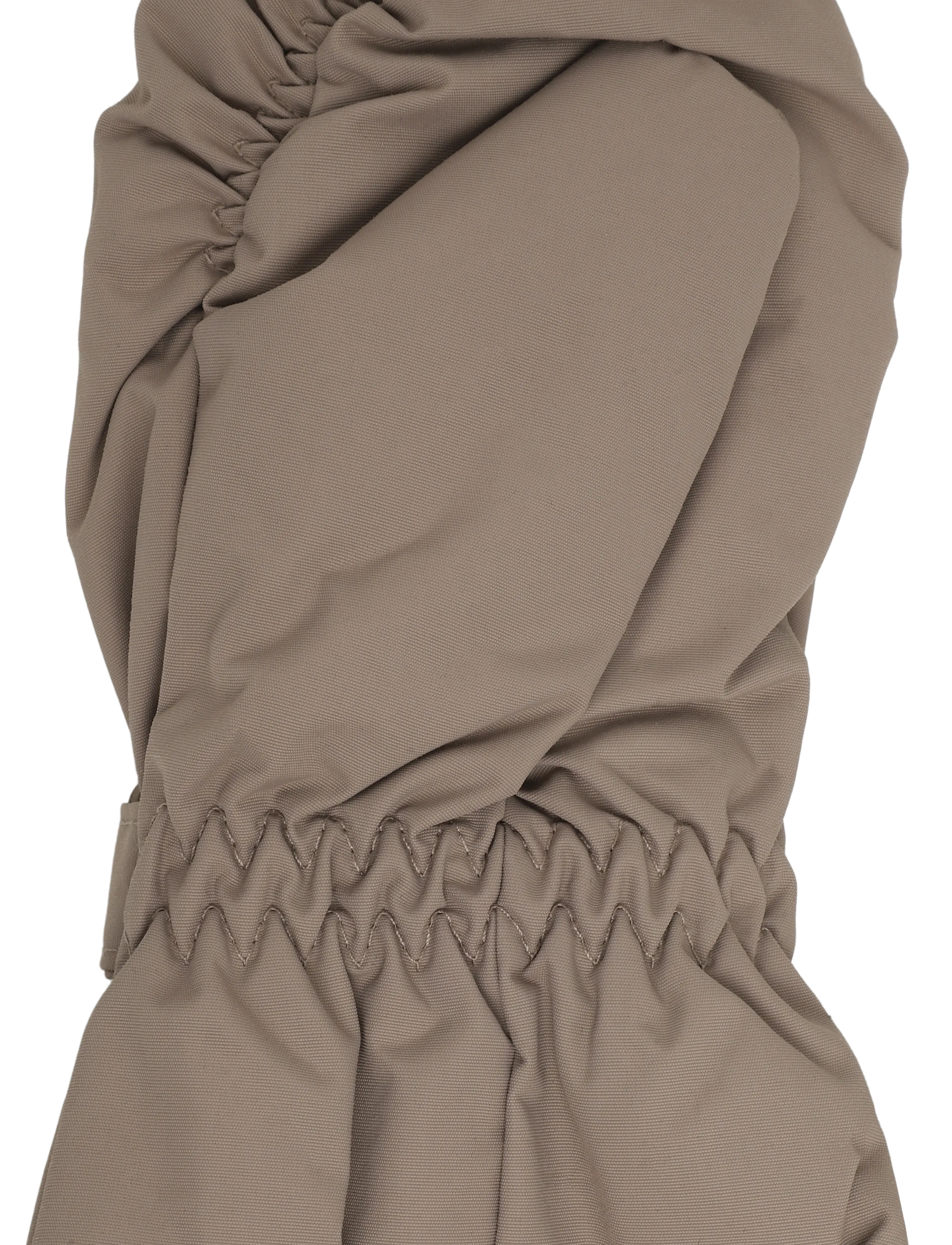 MINI A TURE - MATCESAR fleece lined mittens - handschuhe - grey brown - 4