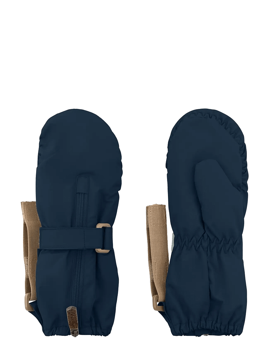 MINI A TURE - MATCESAR fleece lined mittens - handschuhe - outer space - 0