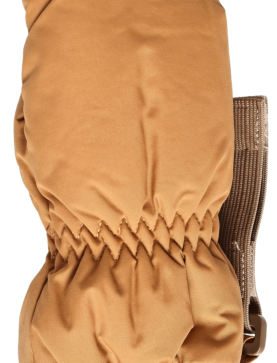 MINI A TURE - MATCORDT fleece lined mittens - handskar - brown sugar - 4
