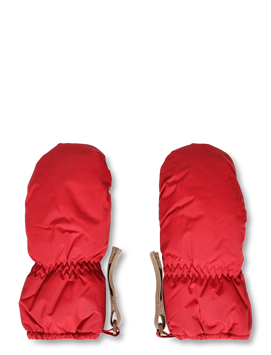 MINI A TURE - MATCORDT fleece lined mittens - handskar - chili pepper - 1