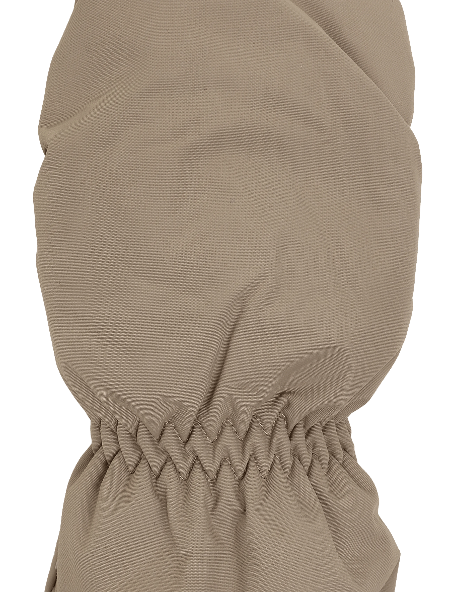 MINI A TURE - MATCORDT fleece lined mittens - handskar - grey brown - 2
