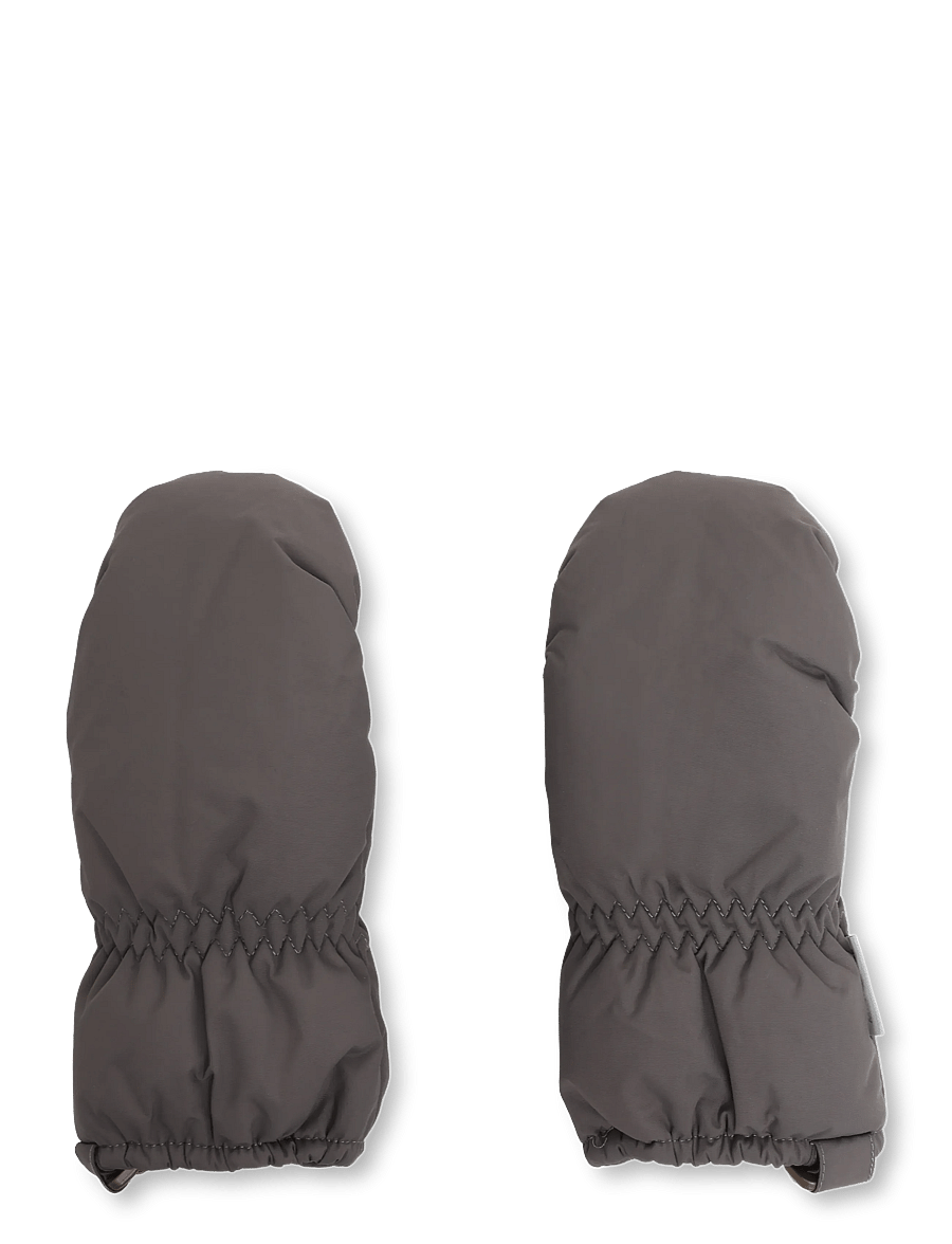 MINI A TURE - MATCORDT fleece lined mittens - handskar - plum kitten - 0