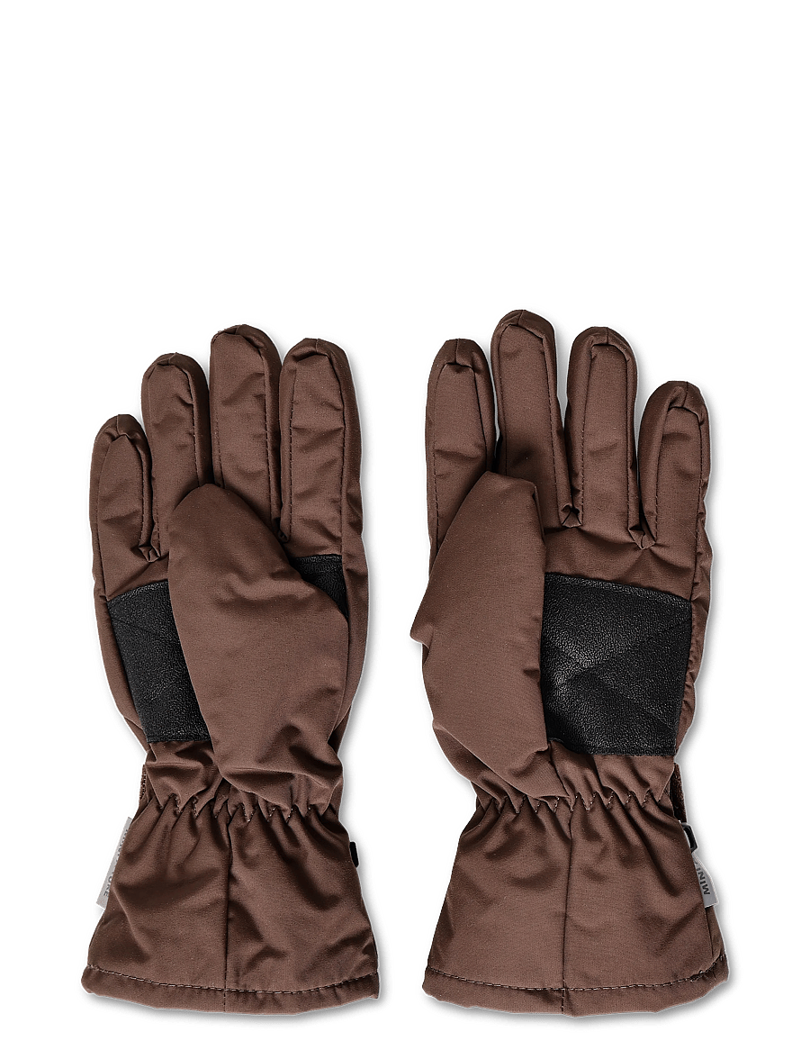 MINI A TURE - MATCELIO gloves - handskar - chestnut brown - 1