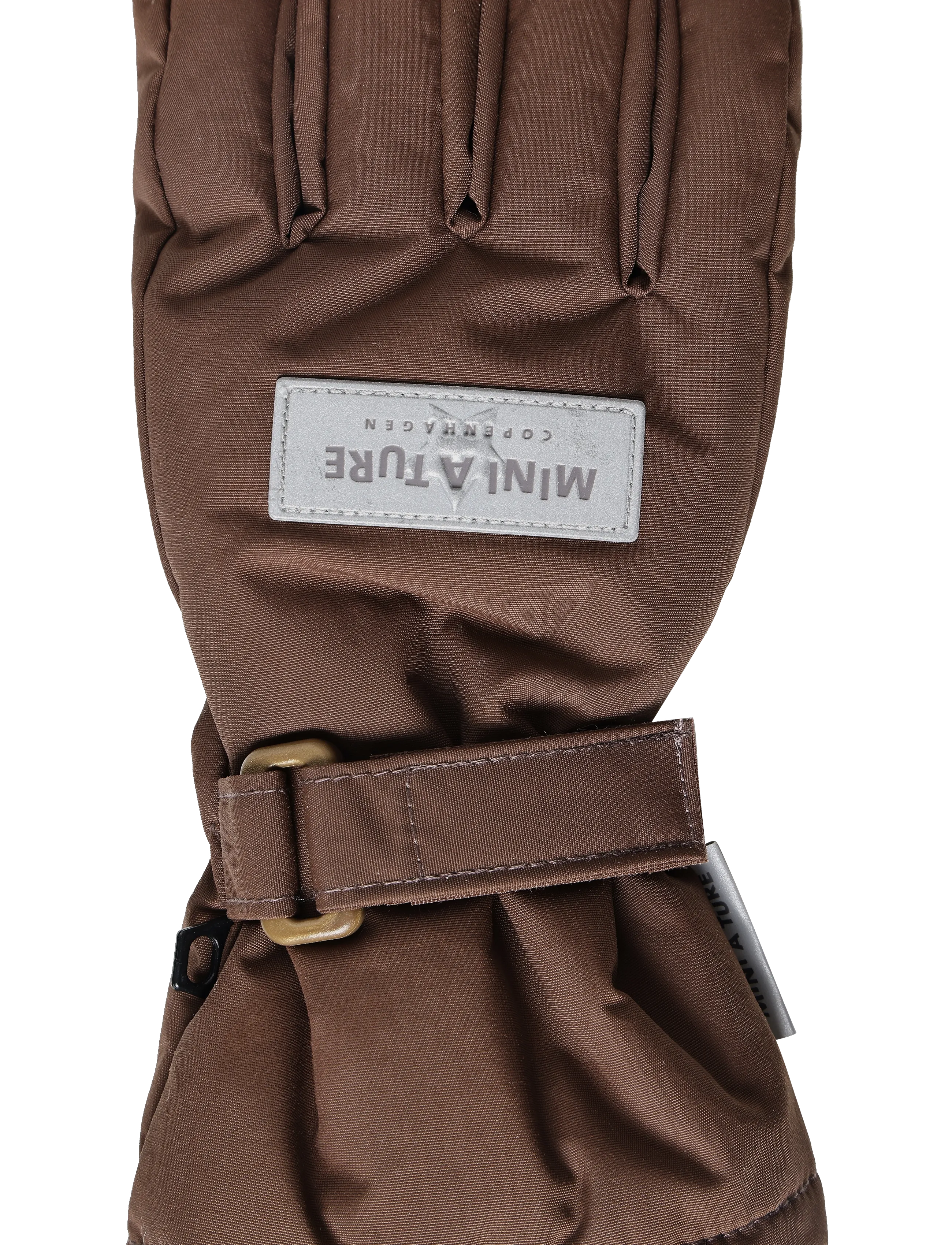 MINI A TURE - MATCELIO gloves - handskar - chestnut brown - 2