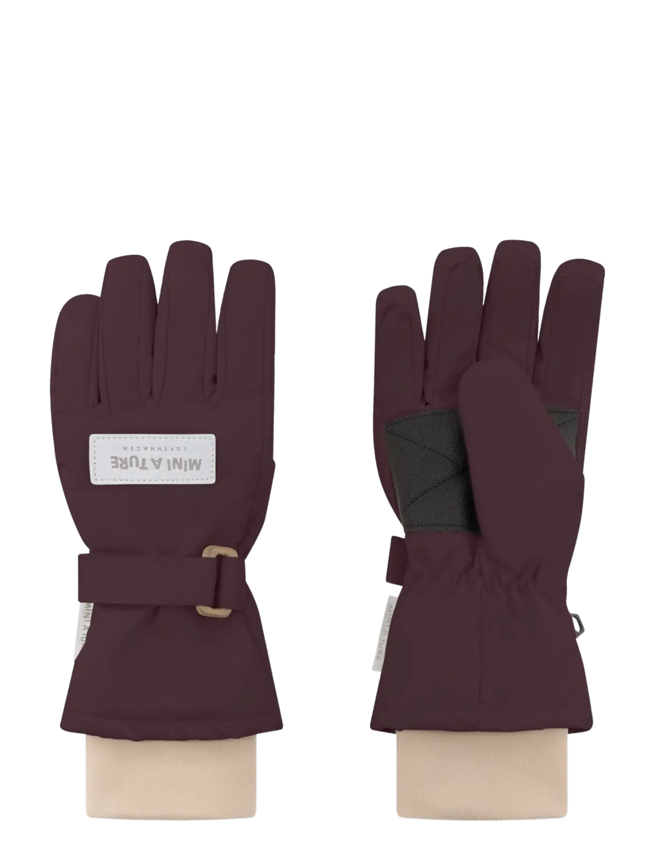 MINI A TURE MATCELIO gloves - Accessories - FUDGE AUBERGINE / burgundy