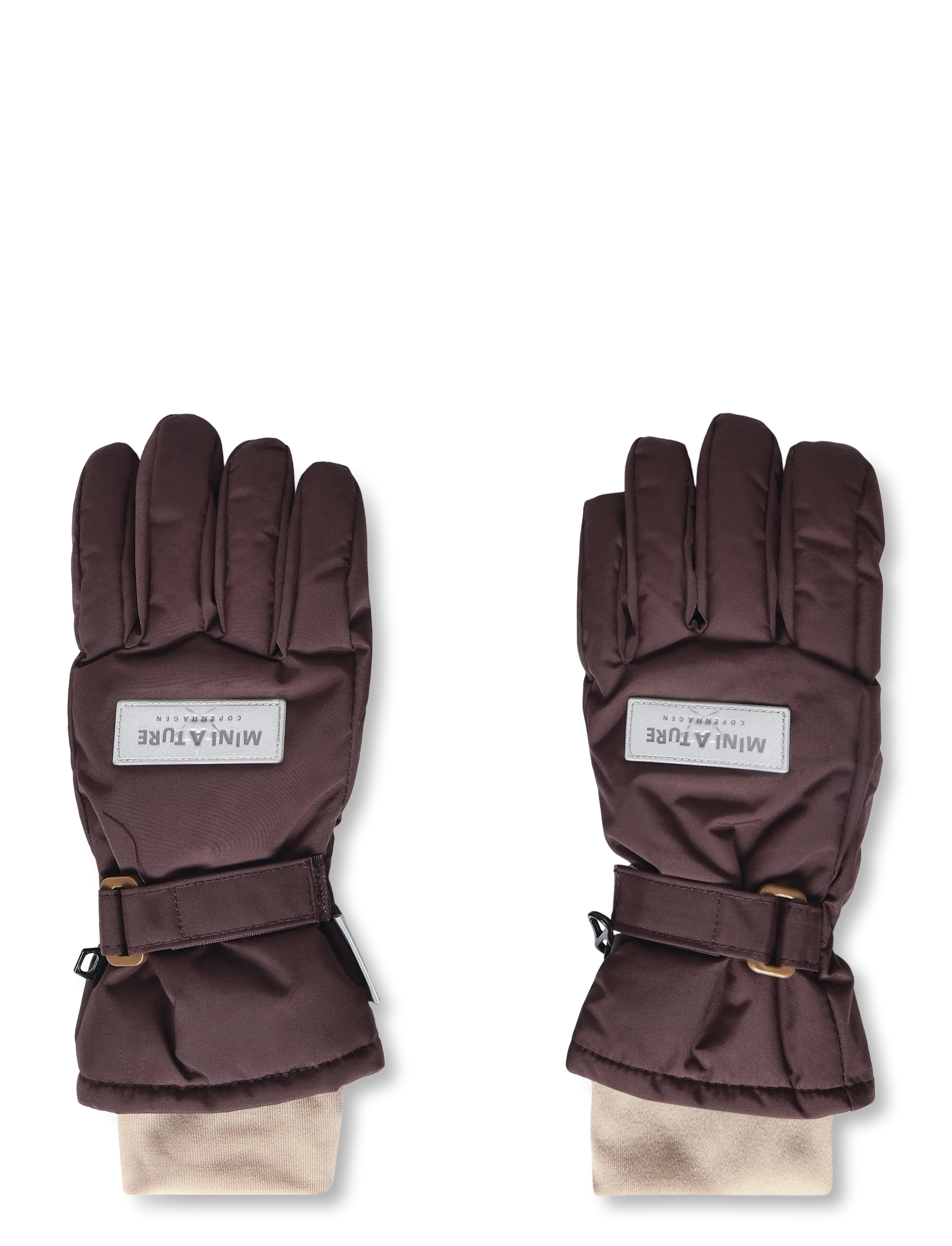 MINI A TURE MATCELIO gloves - MINI A TURE - FUDGE AUBERGINE / burgundy