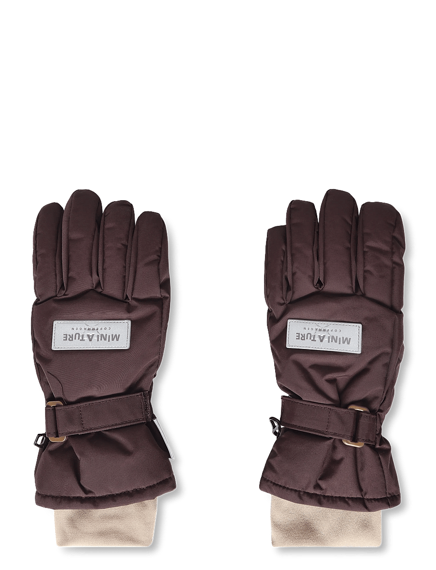 MINI A TURE - MATCELIO gloves - gloves - fudge aubergine - 0