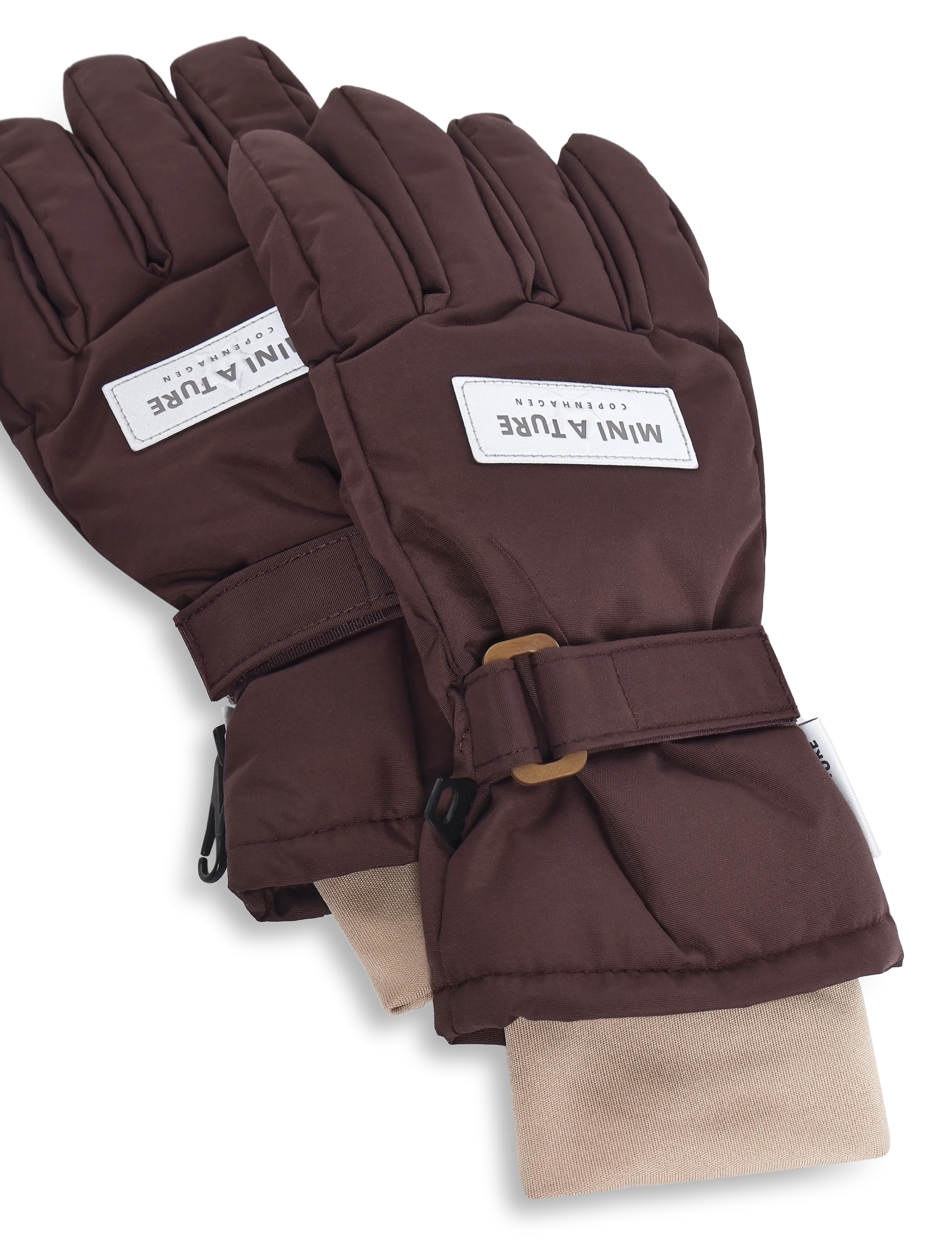 MINI A TURE - MATCELIO gloves - gloves - fudge aubergine - 2