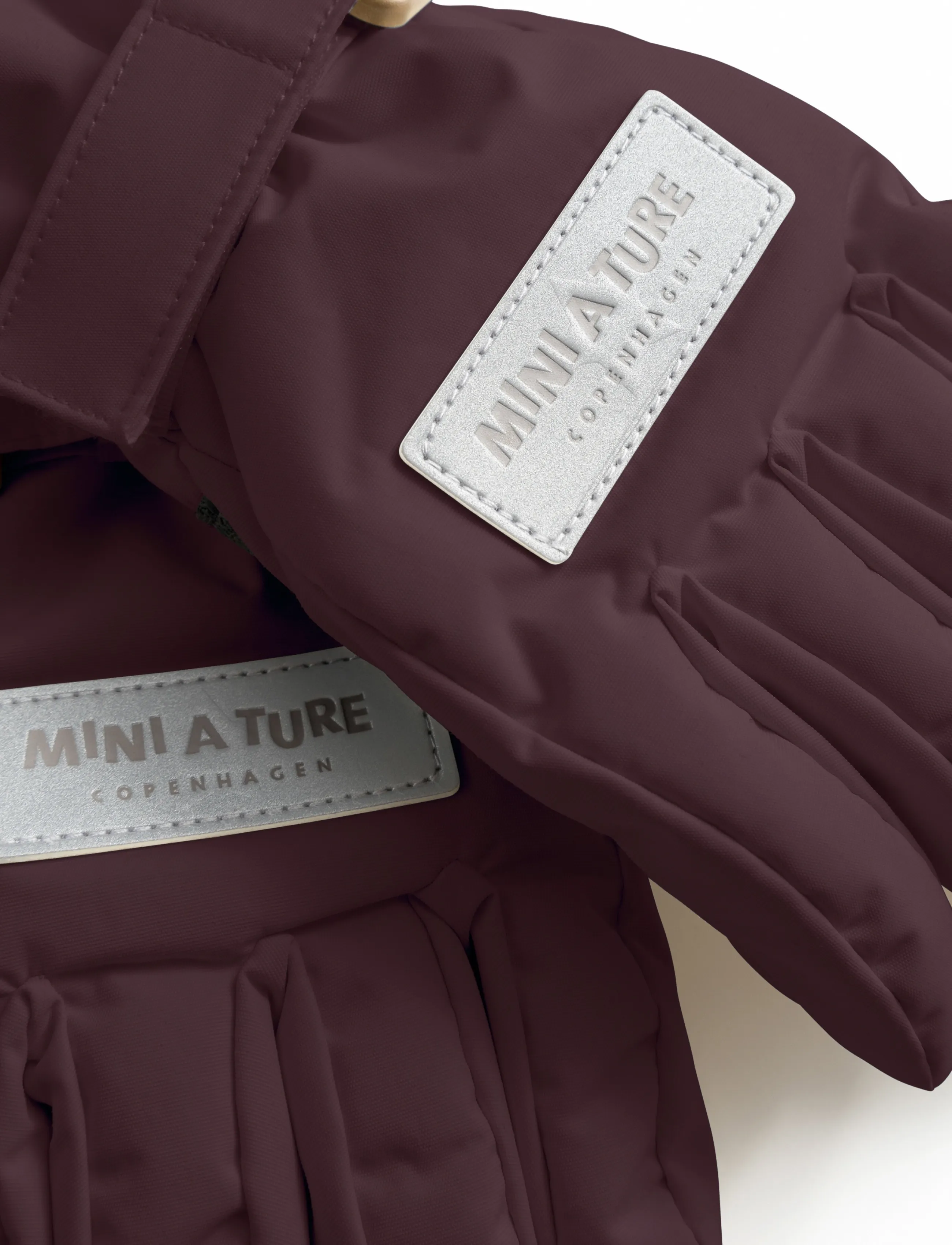 MINI A TURE - MATCELIO gloves - gloves - fudge aubergine - 2