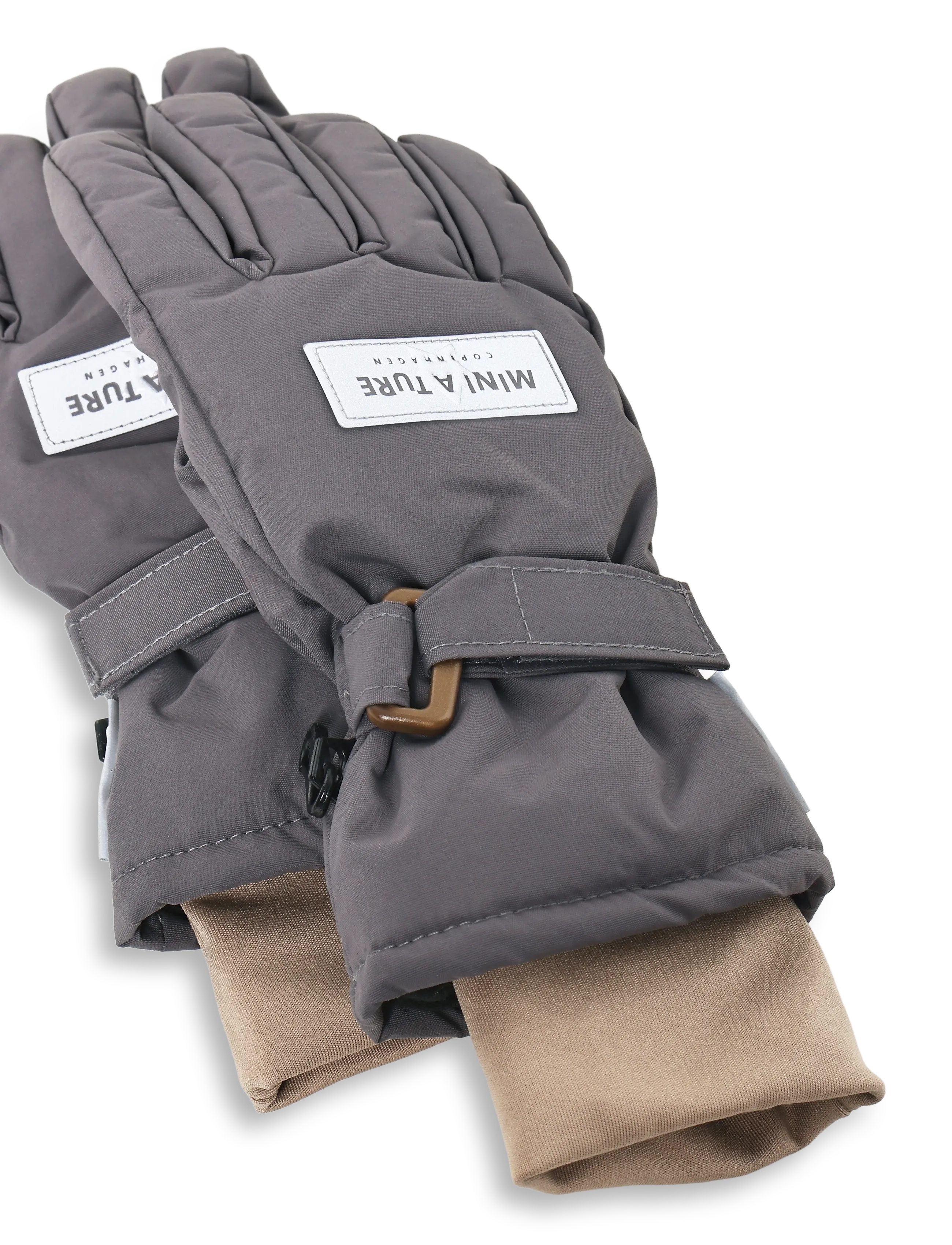 MINI A TURE - MATCELIO gloves - pirštinės - plum kitten - 2