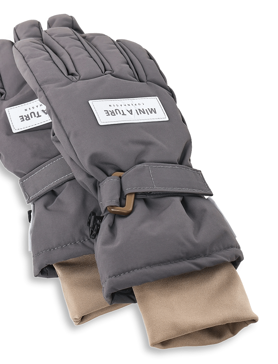 MINI A TURE - MATCELIO gloves - pirštinės - plum kitten - 2