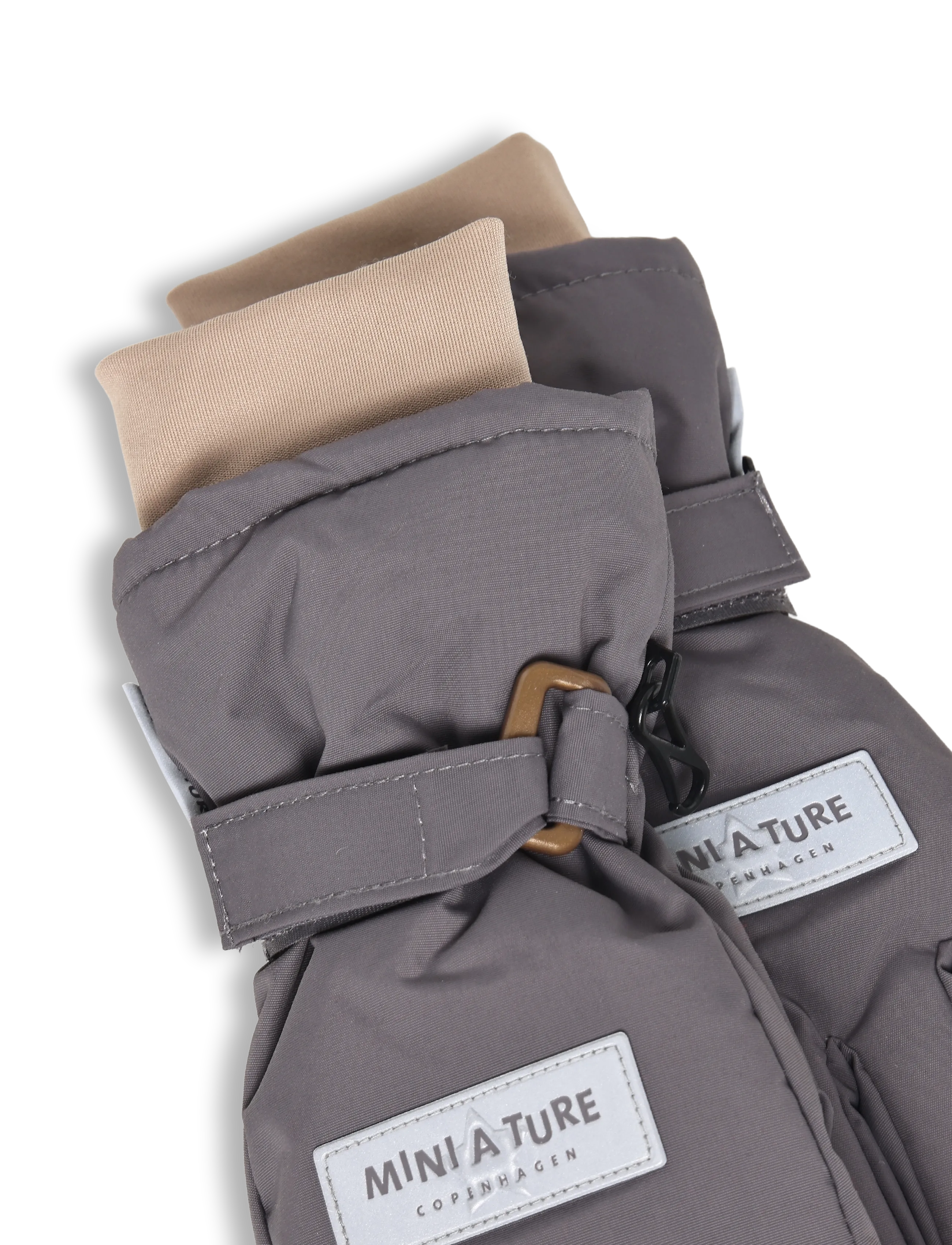 MINI A TURE - MATCELIO gloves - pirštinės - plum kitten - 3