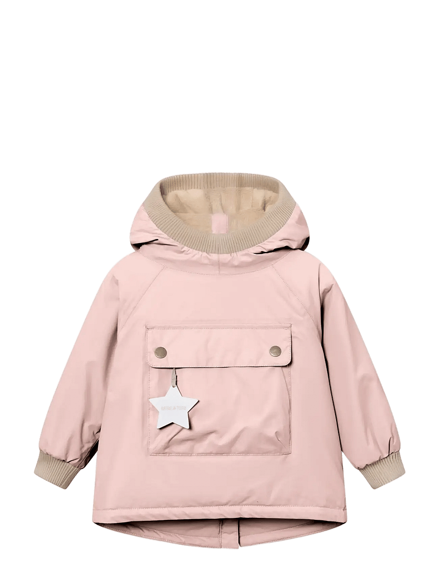 MINI A TURE - MATBABYWEN fleece lined winter anorak. GRS - anoraker - adobe rose - 0