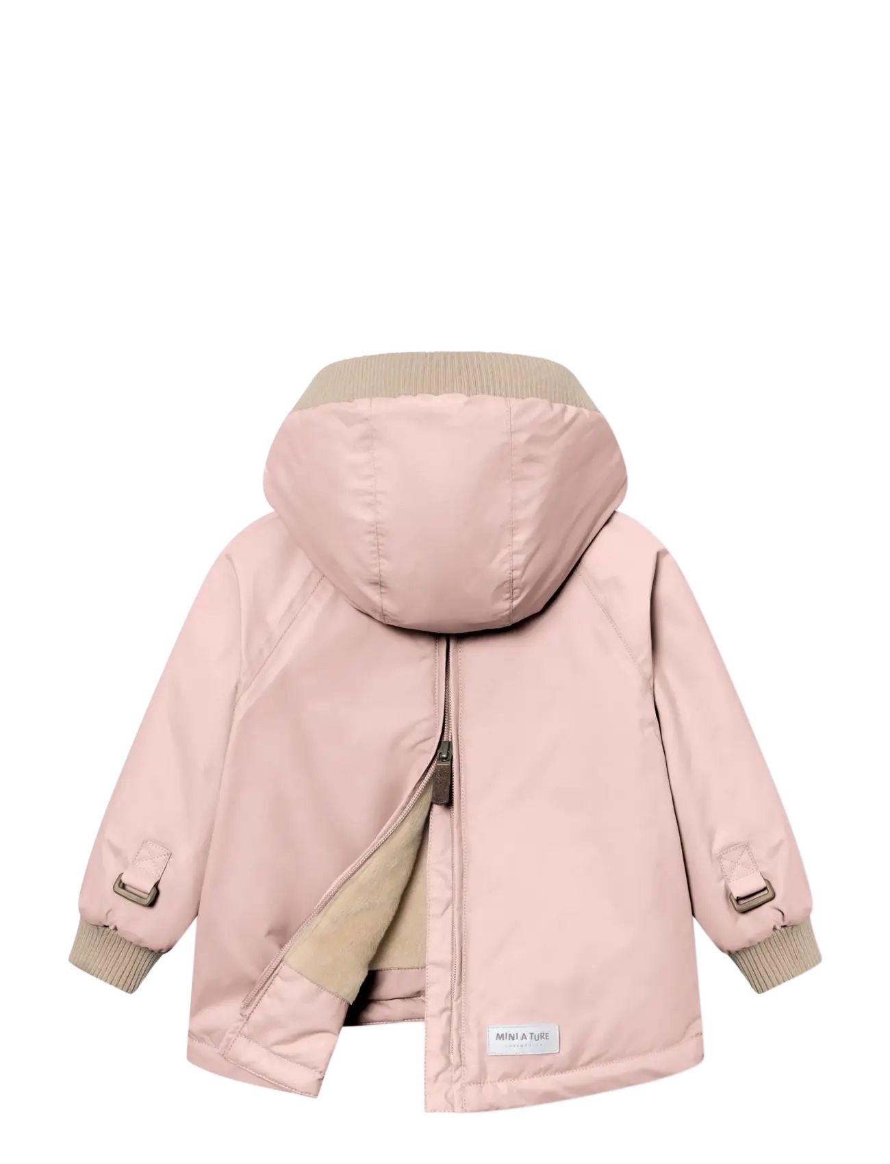 MINI A TURE - MATBABYWEN fleece lined winter anorak. GRS - anoraker - adobe rose - 2