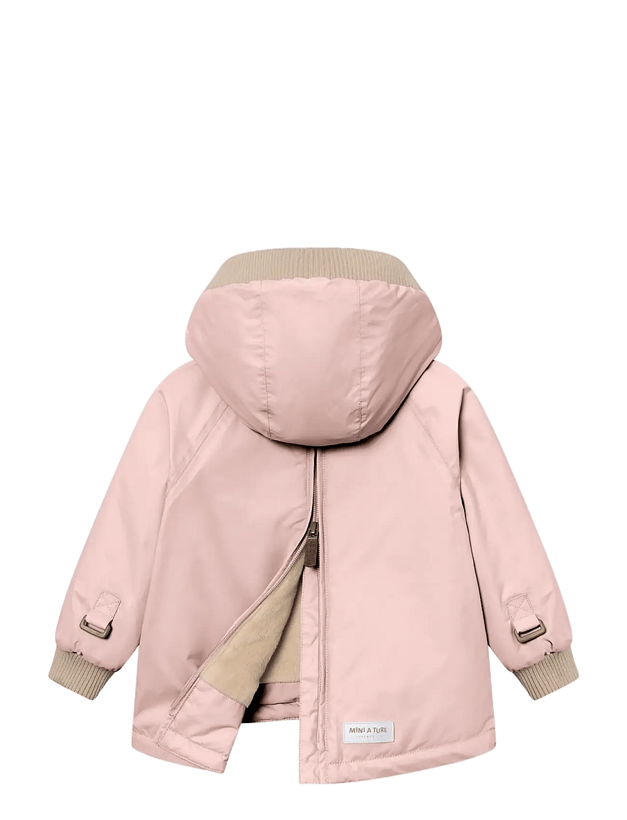 MINI A TURE - MATBABYWEN fleece lined winter anorak. GRS - anoraker - adobe rose - 2