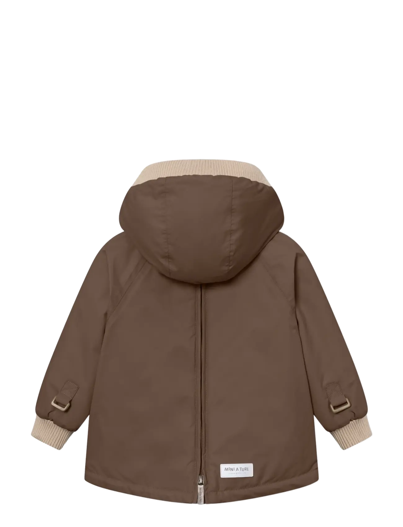 MINI A TURE - MATBABYWEN fleece lined winter anorak. GRS - anoraker - chestnut brown - 1