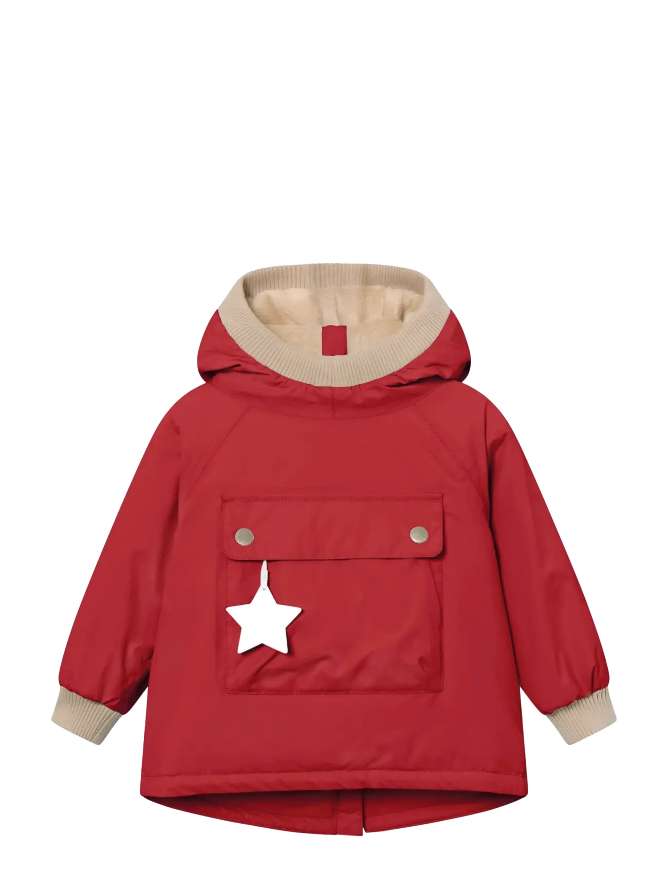 MINI A TURE MATBABYWEN fleece lined winter anorak. GRS - Anoraks - CHILI PEPPER / red