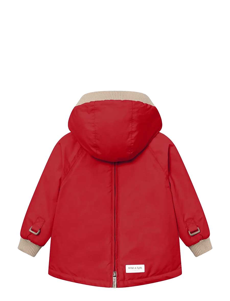 MINI A TURE - MATBABYWEN fleece lined winter anorak. GRS - anoraks - chili pepper - 1