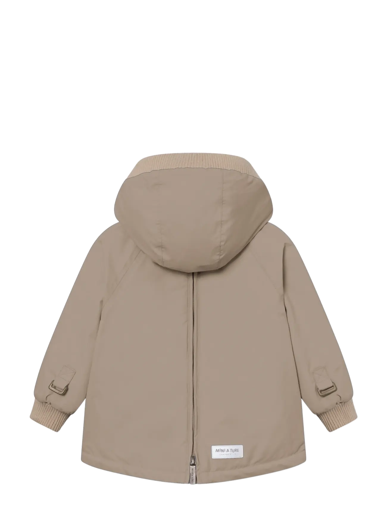 MINI A TURE - MATBABYWEN fleece lined winter anorak. GRS - anoraks - grey brown - 1