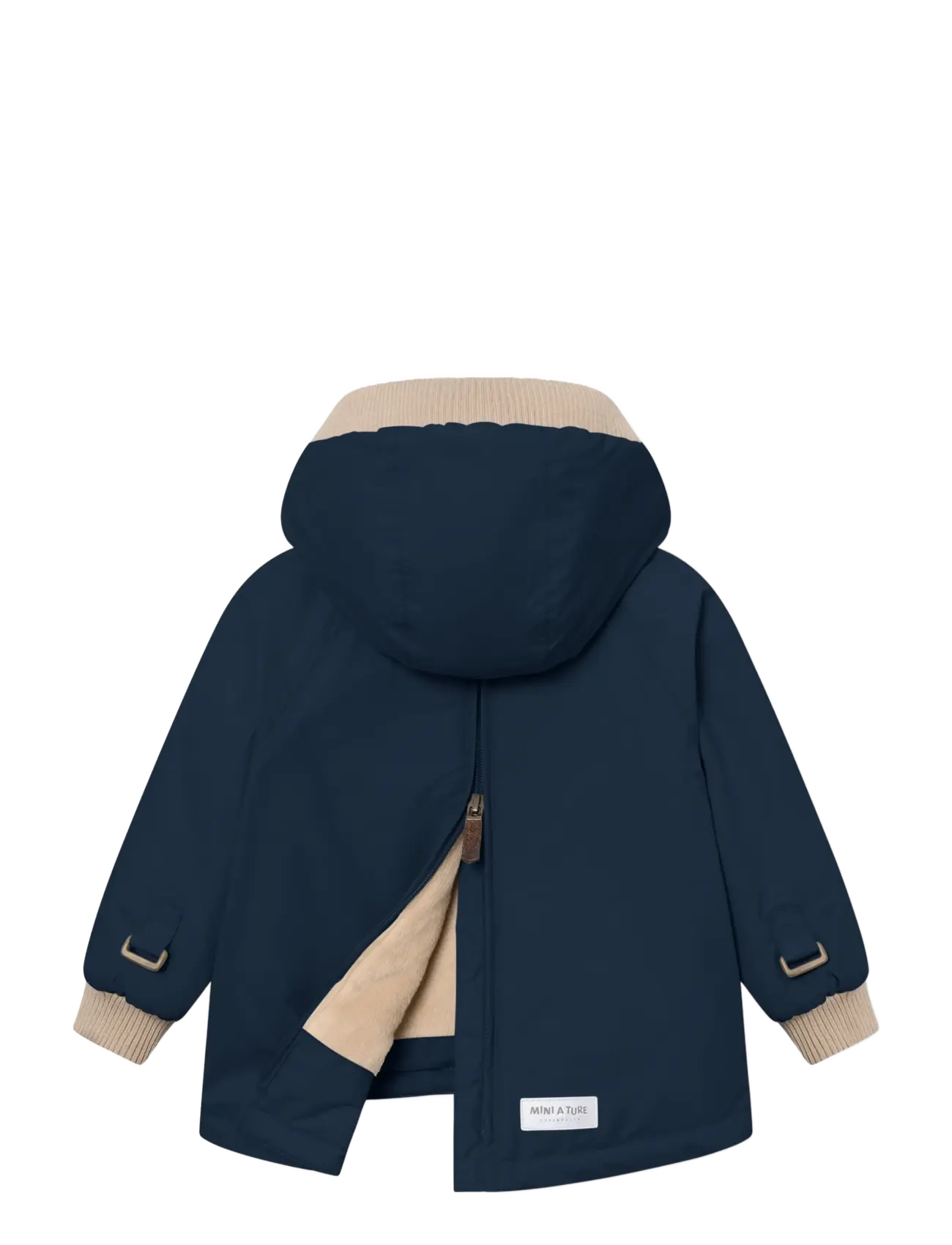 MINI A TURE - MATBABYWEN fleece lined winter anorak. GRS - anoraks - outer space - 2