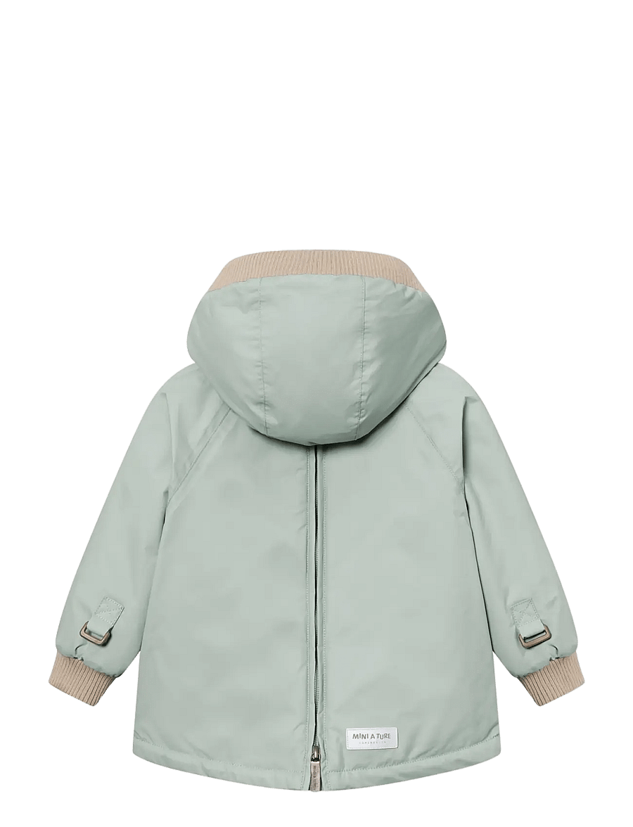 MINI A TURE - MATBABYWEN fleece lined winter anorak. GRS - anoraks - slate gray - 1