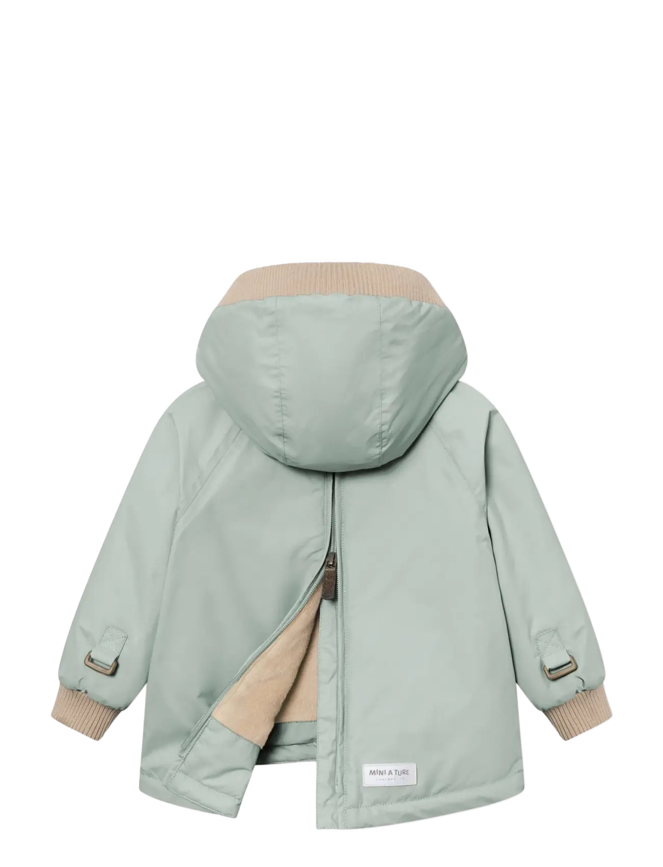 MINI A TURE - MATBABYWEN fleece lined winter anorak. GRS - anoraks - slate gray - 2