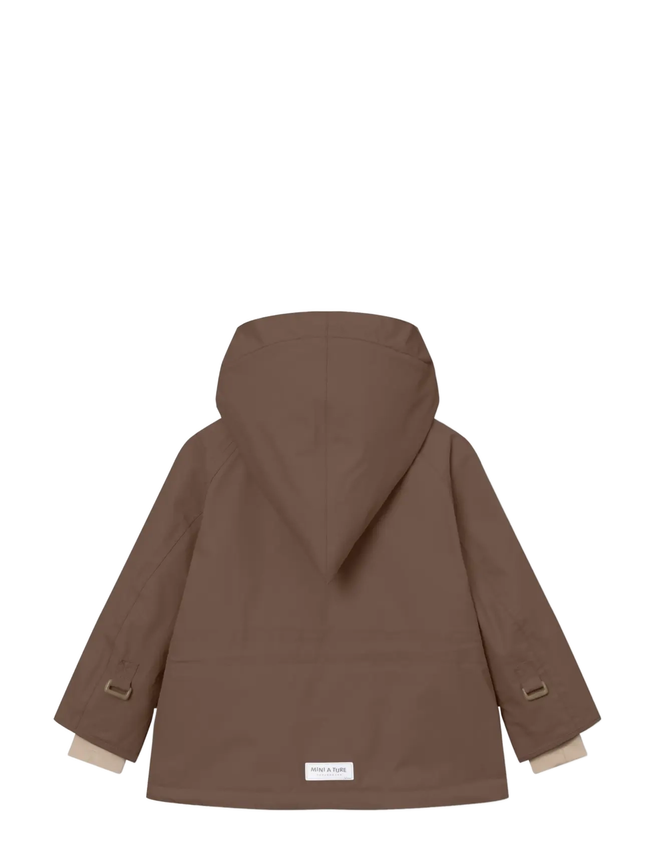 MINI A TURE - MATWANG fleece lined winter jacket. GRS - dunjackor & fodrade jackor - chestnut brown - 1