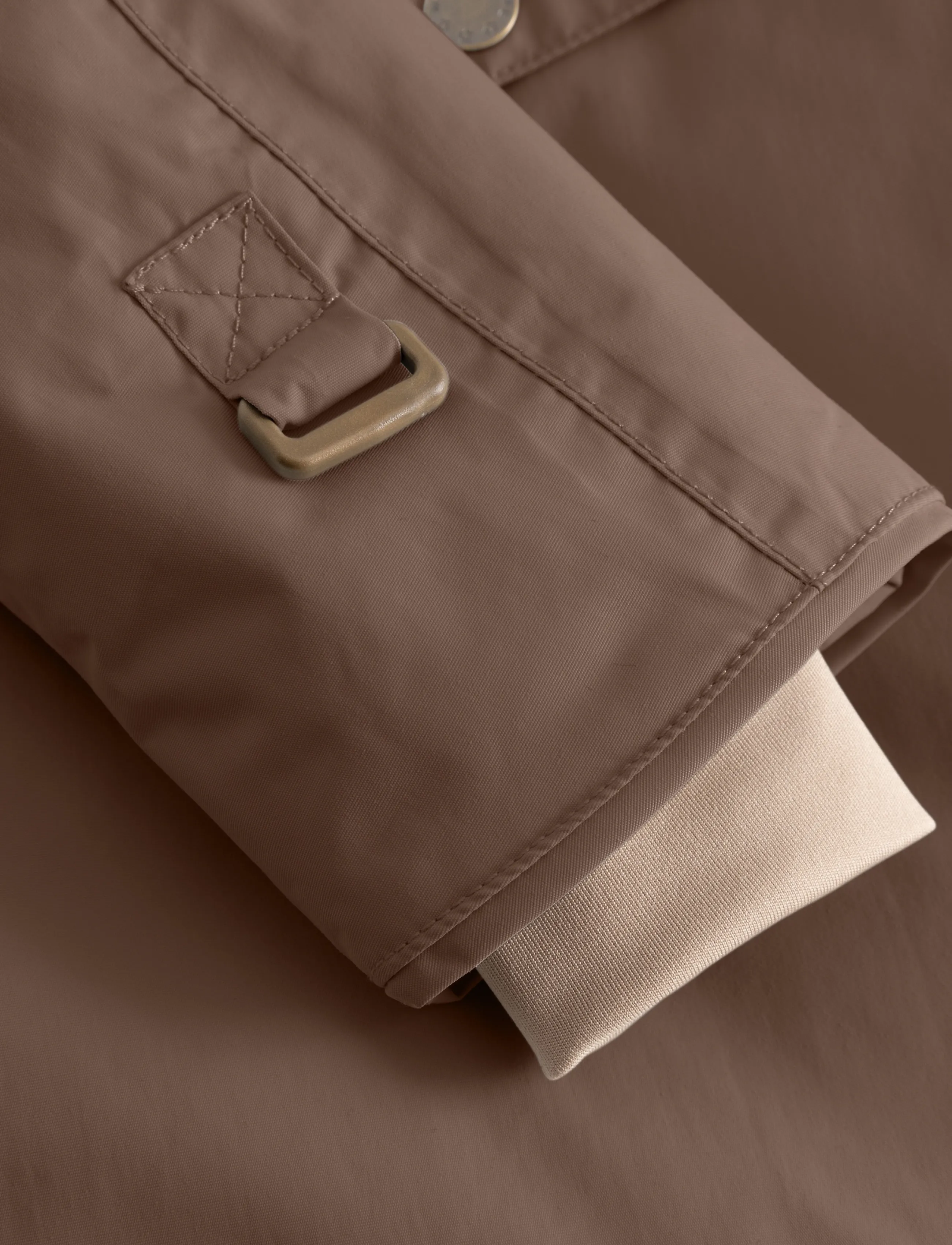 MINI A TURE - MATWANG fleece lined winter jacket. GRS - dunjackor & fodrade jackor - chestnut brown - 4