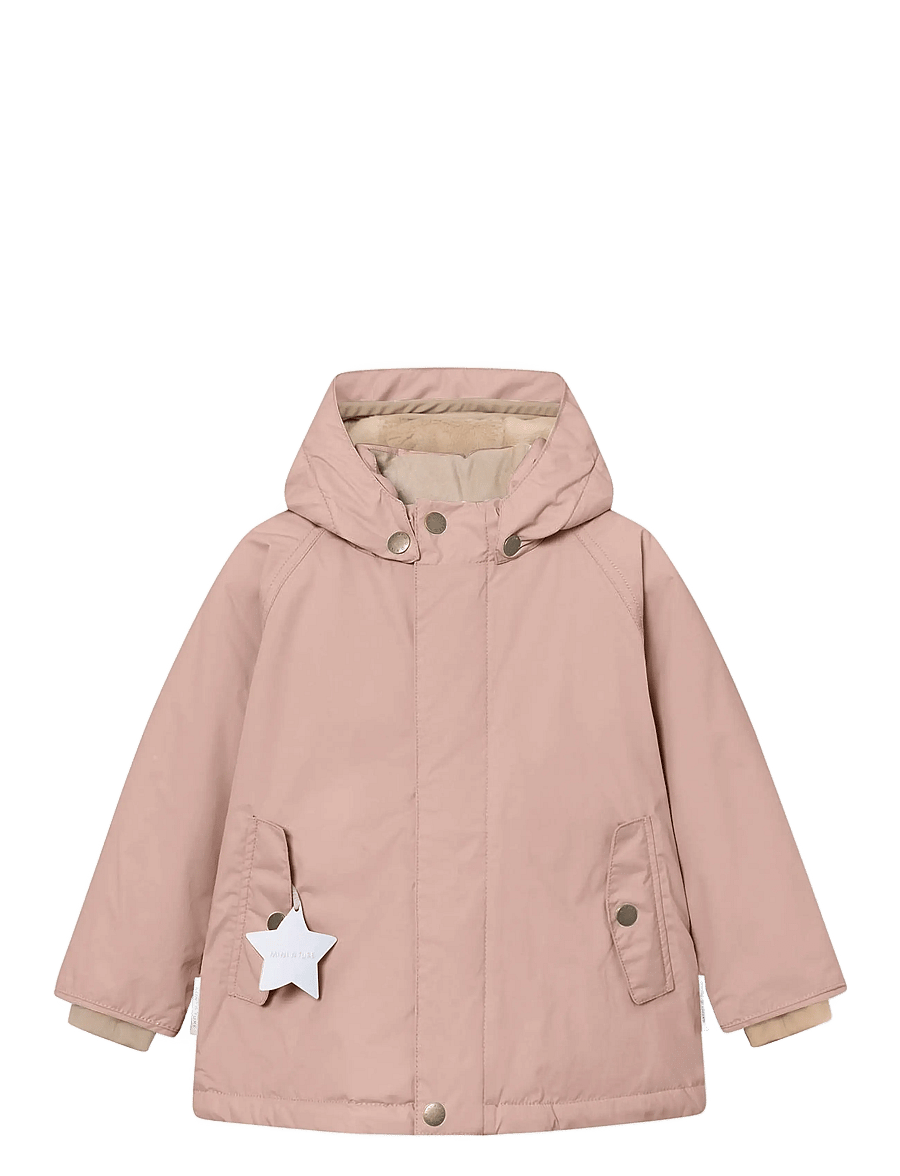 MINI A TURE - MATWALLY fleece lined winter jacket. GRS - dunjackor & fodrade jackor - adobe rose - 0