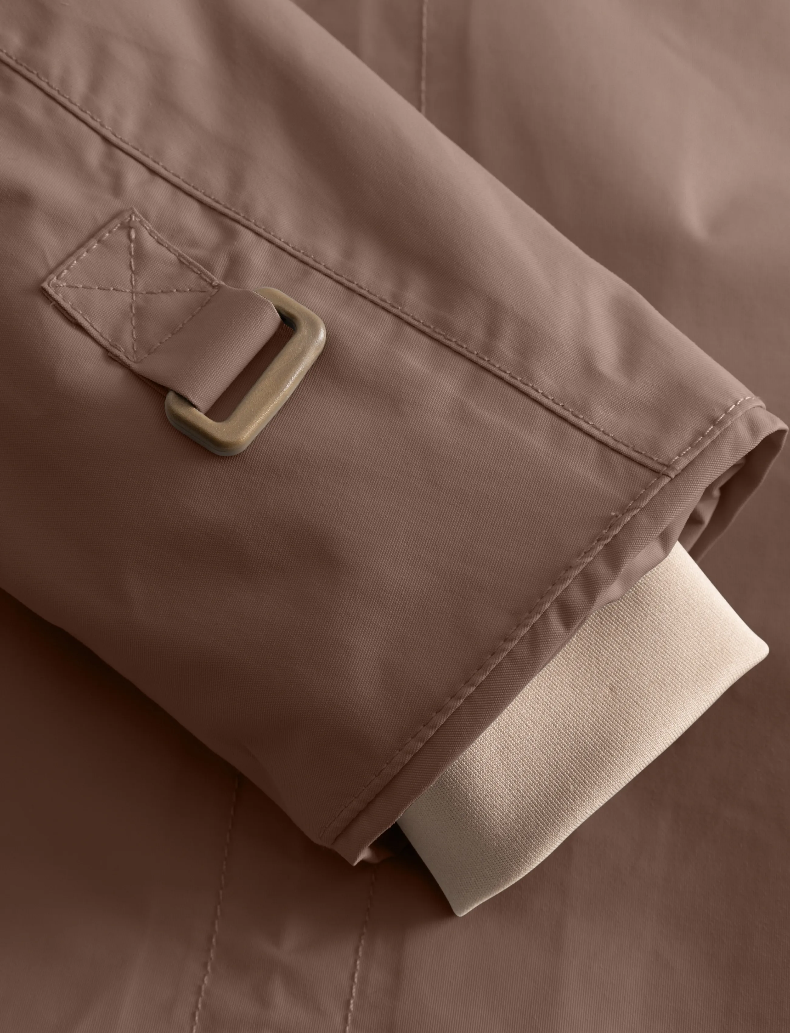 MINI A TURE - MATWALLY fleece lined winter jacket. GRS - dunjackor & fodrade jackor - chestnut brown - 4