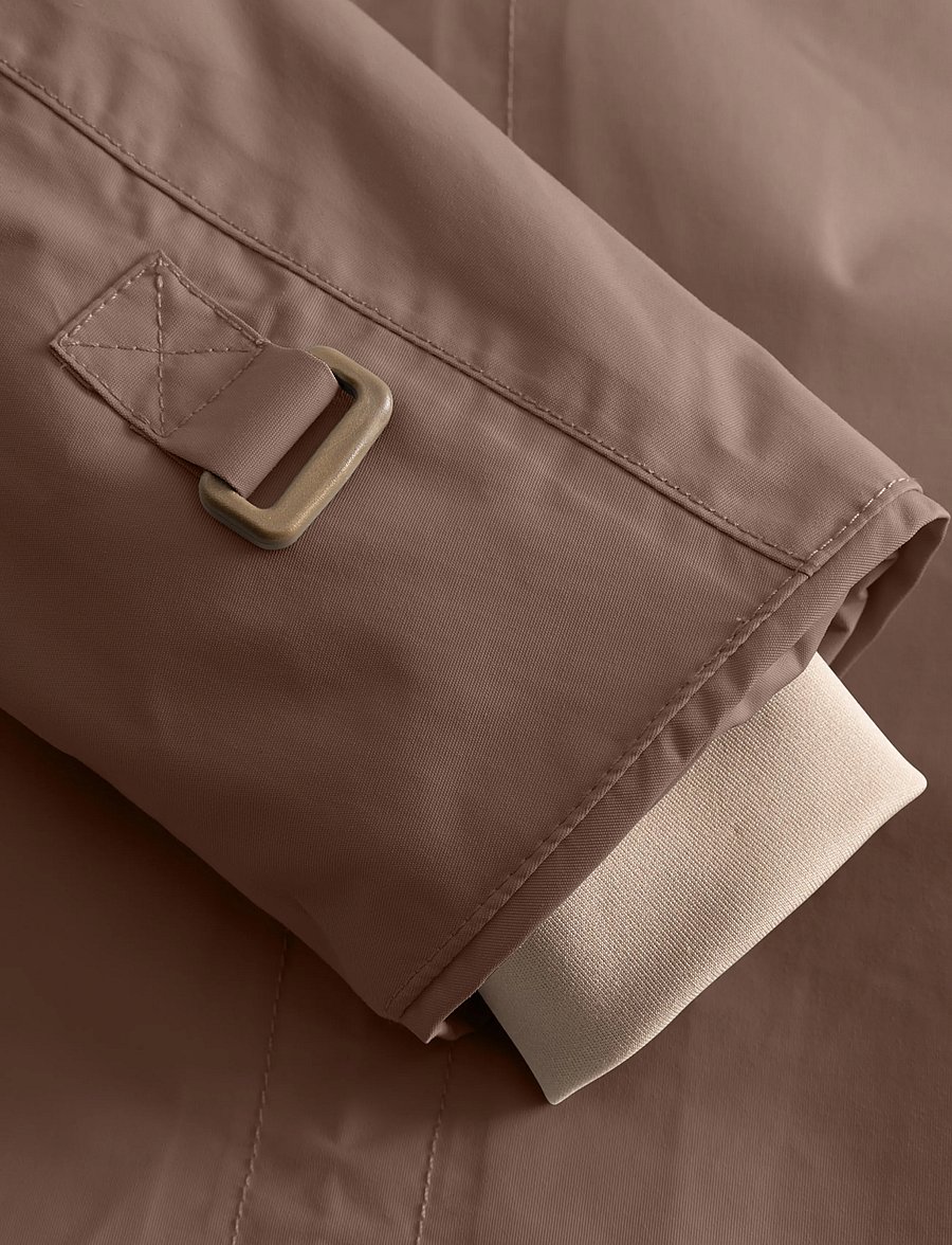 MINI A TURE - MATWALLY fleece lined winter jacket. GRS - dunjackor & fodrade jackor - chestnut brown - 4