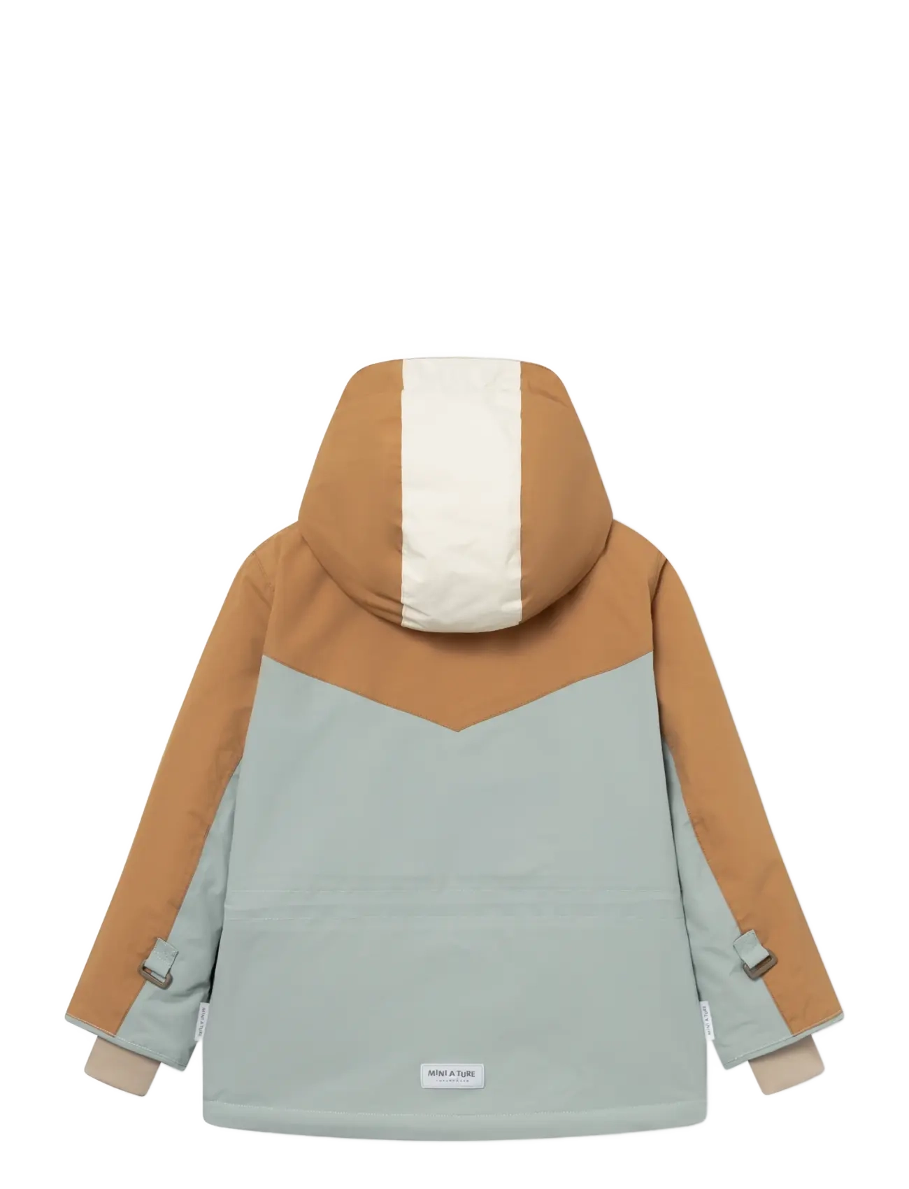MINI A TURE - MATWALDO fleece lined winter jacket. GRS - skidjackor - slate gray - brown sugar - 2